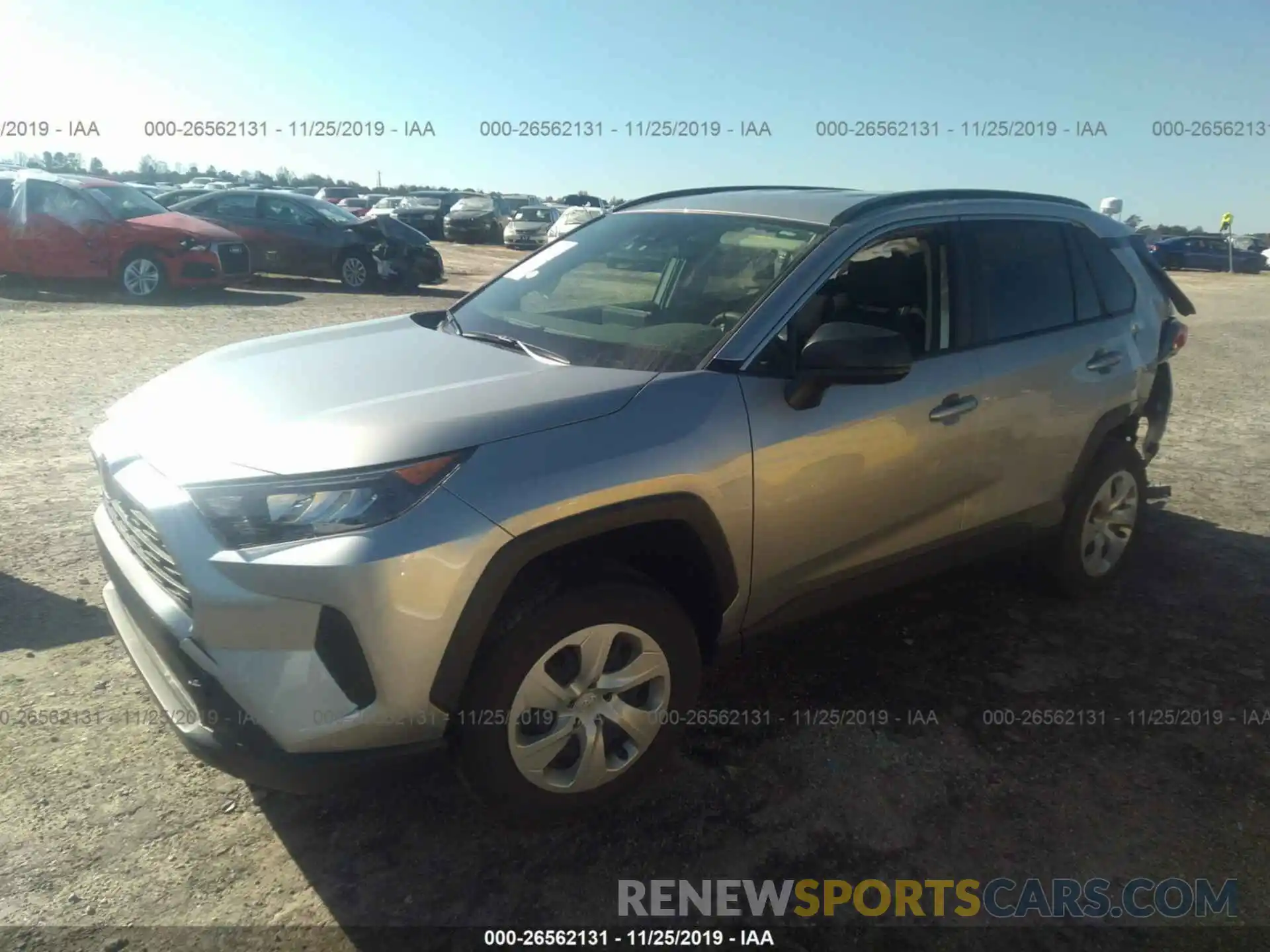 2 Фотография поврежденного автомобиля JTMF1RFVXKJ016380 TOYOTA RAV4 2019