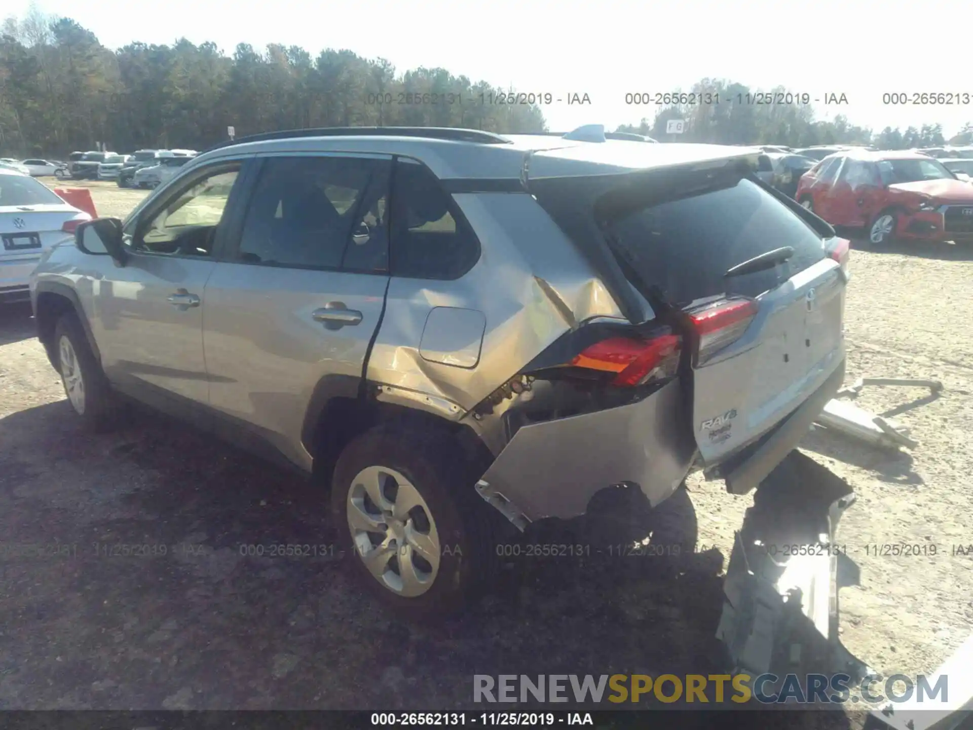 3 Photograph of a damaged car JTMF1RFVXKJ016380 TOYOTA RAV4 2019