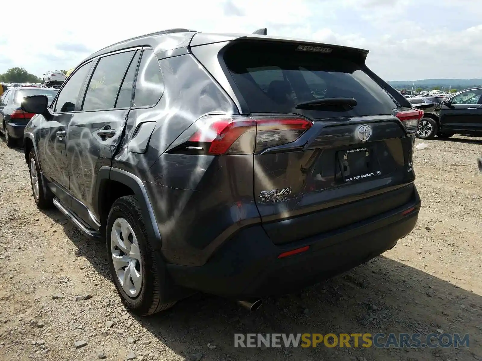 3 Photograph of a damaged car JTMF1RFVXKJ017982 TOYOTA RAV4 2019