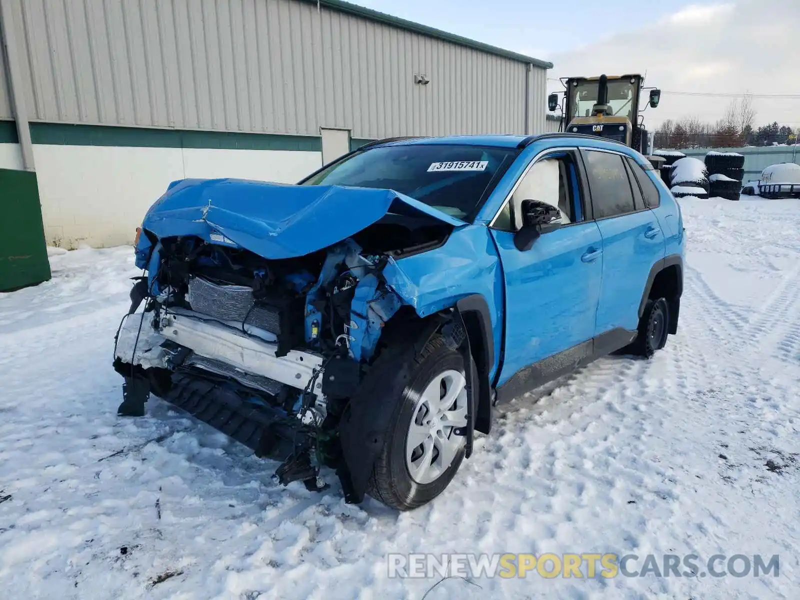 2 Photograph of a damaged car JTMG1RFV0KD007450 TOYOTA RAV4 2019