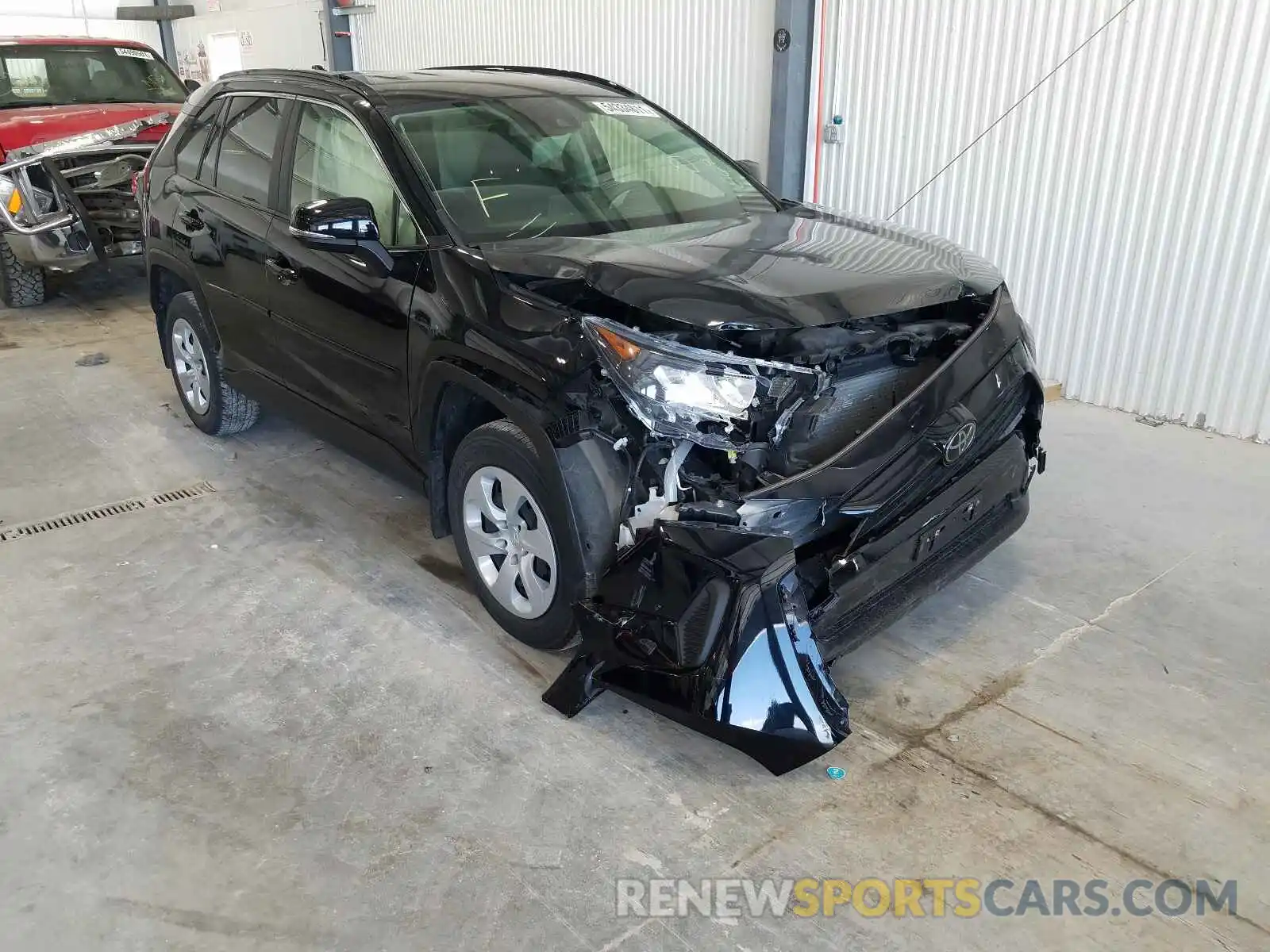 1 Photograph of a damaged car JTMG1RFV0KD016097 TOYOTA RAV4 2019