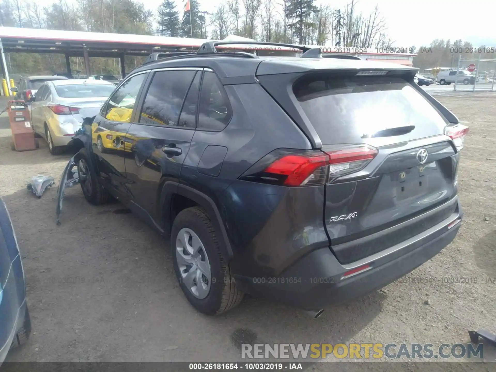 3 Photograph of a damaged car JTMG1RFV0KD020845 TOYOTA RAV4 2019