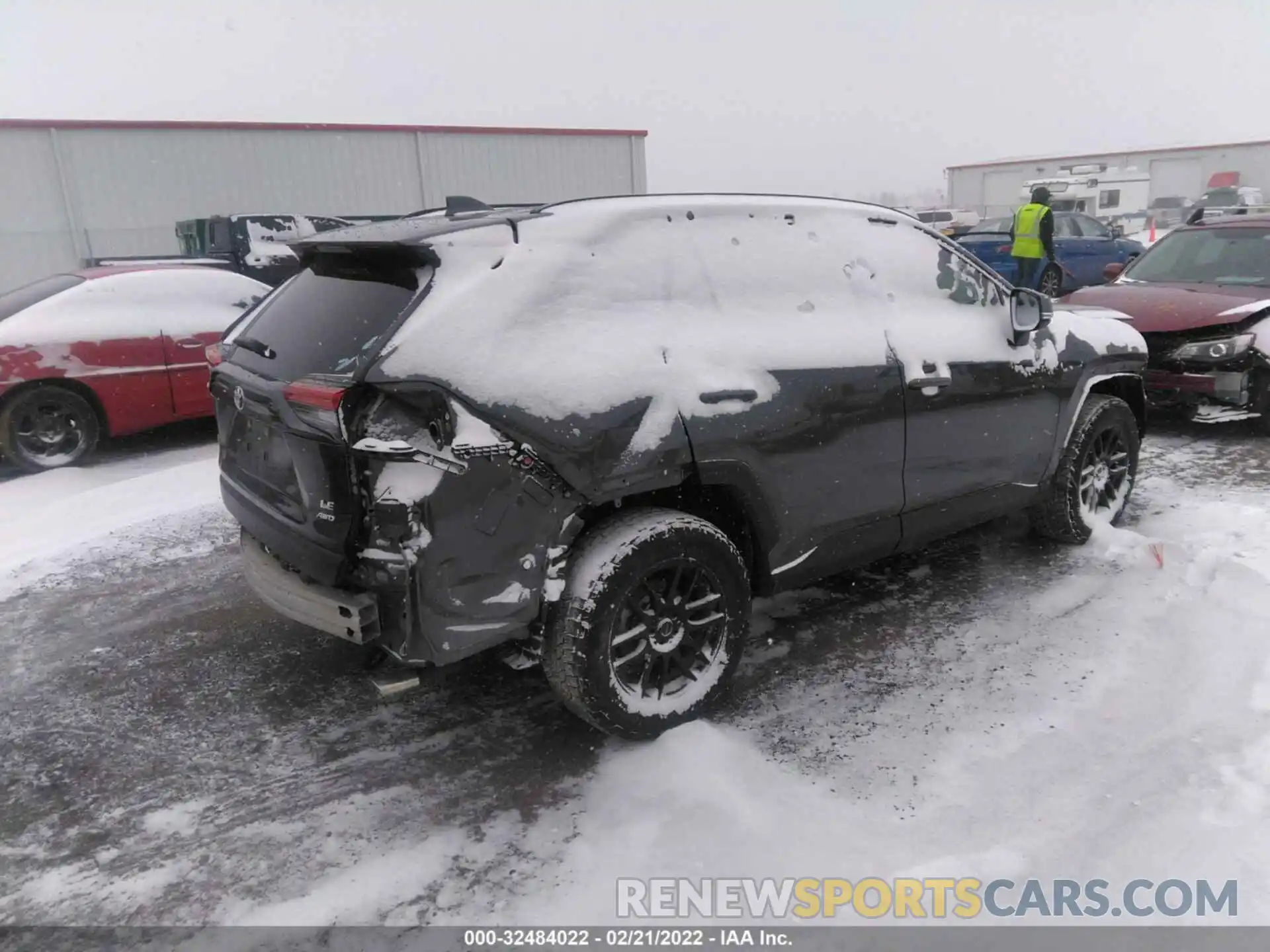 4 Photograph of a damaged car JTMG1RFV0KD044059 TOYOTA RAV4 2019