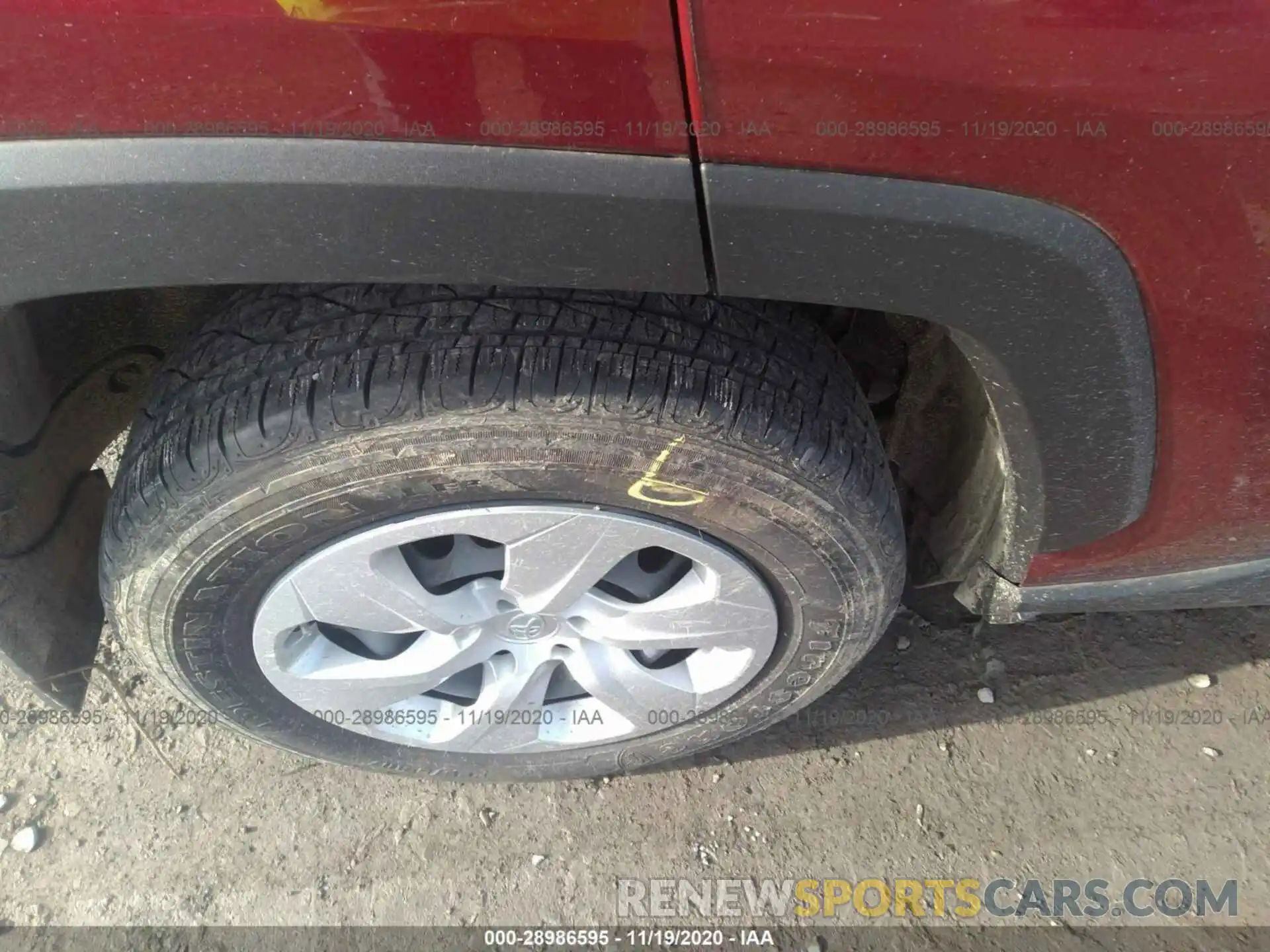 14 Photograph of a damaged car JTMG1RFV0KD502506 TOYOTA RAV4 2019