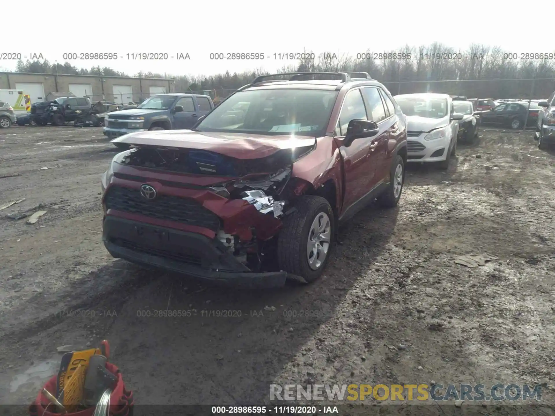 2 Фотография поврежденного автомобиля JTMG1RFV0KD502506 TOYOTA RAV4 2019