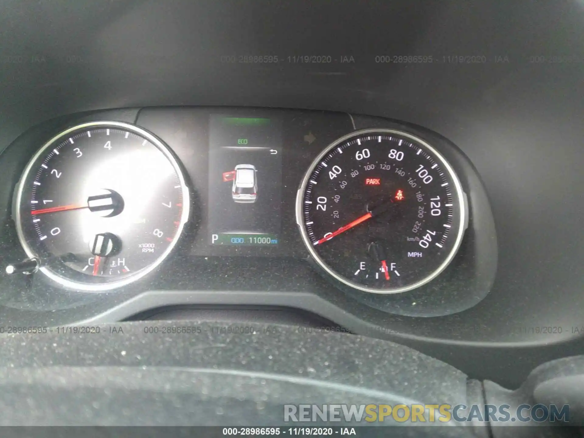 7 Photograph of a damaged car JTMG1RFV0KD502506 TOYOTA RAV4 2019