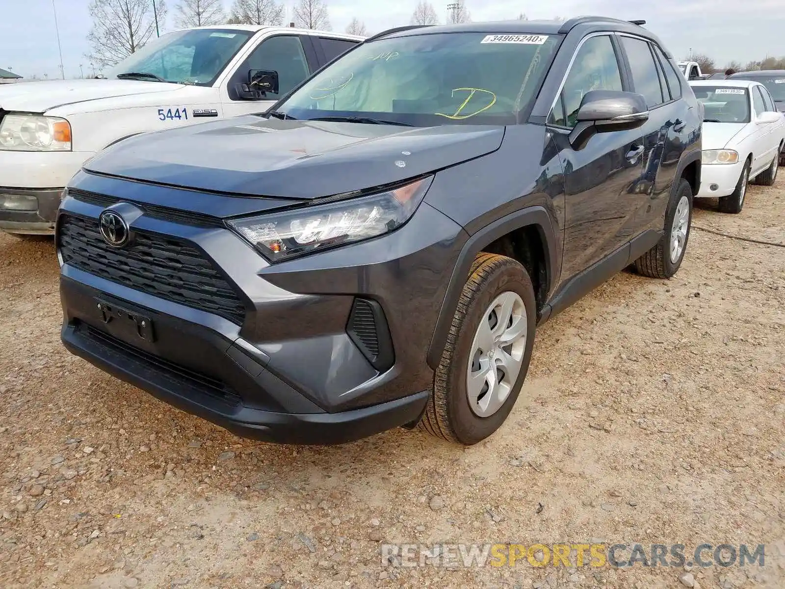 2 Photograph of a damaged car JTMG1RFV0KD504983 TOYOTA RAV4 2019