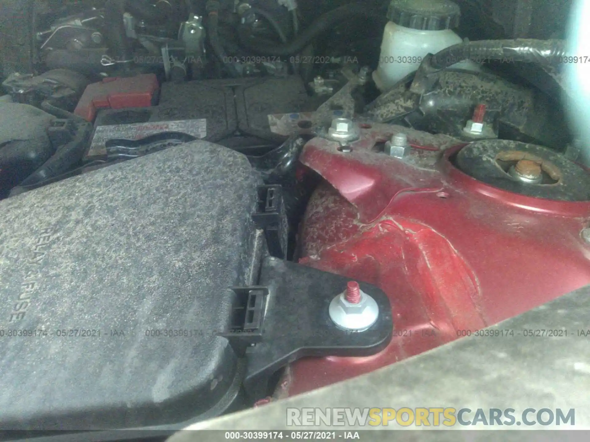 10 Photograph of a damaged car JTMG1RFV0KJ011483 TOYOTA RAV4 2019