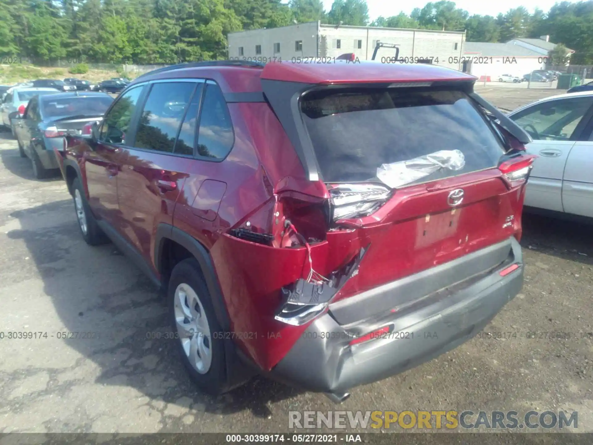 3 Photograph of a damaged car JTMG1RFV0KJ011483 TOYOTA RAV4 2019