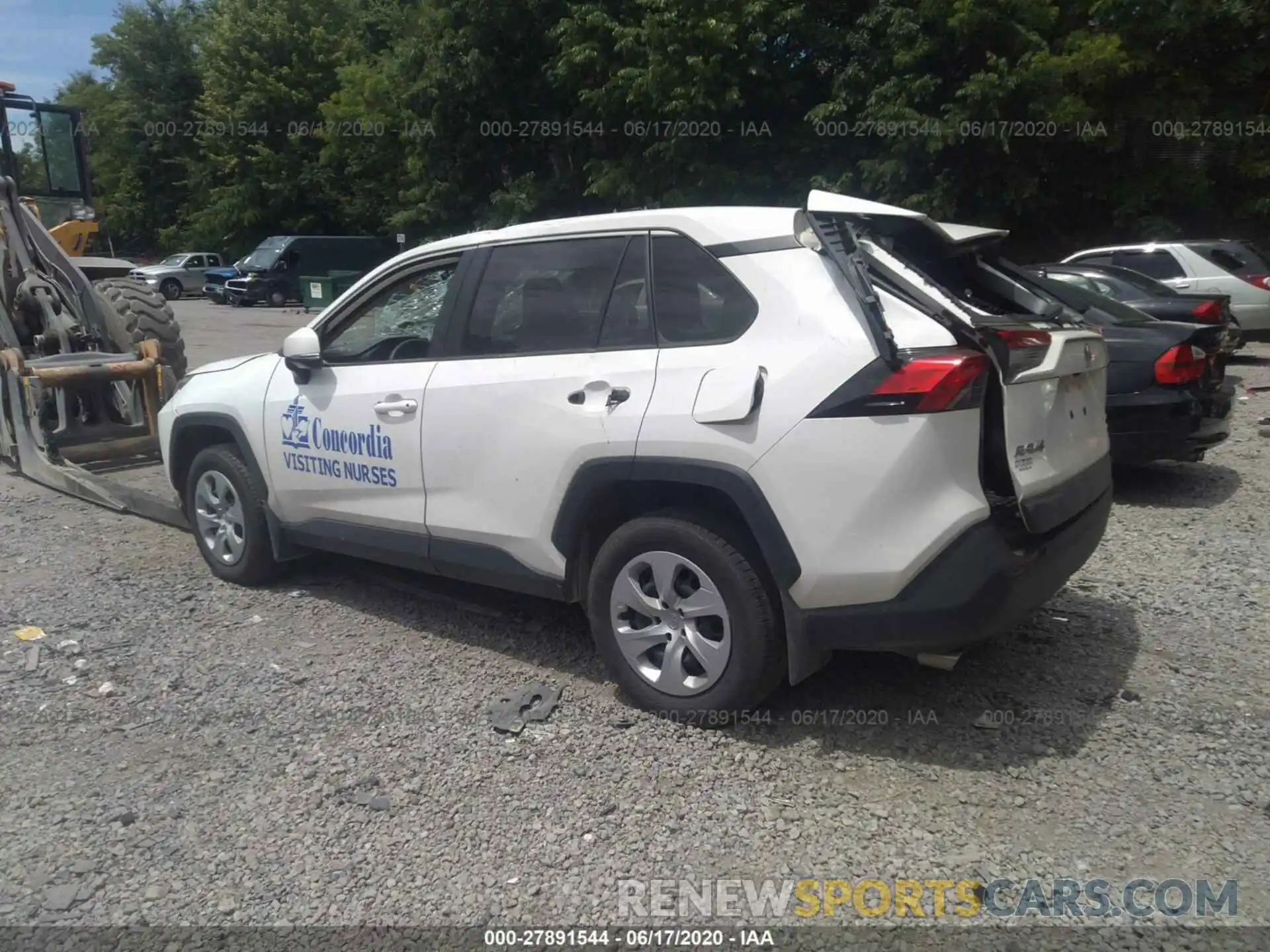 3 Photograph of a damaged car JTMG1RFV0KJ013282 TOYOTA RAV4 2019