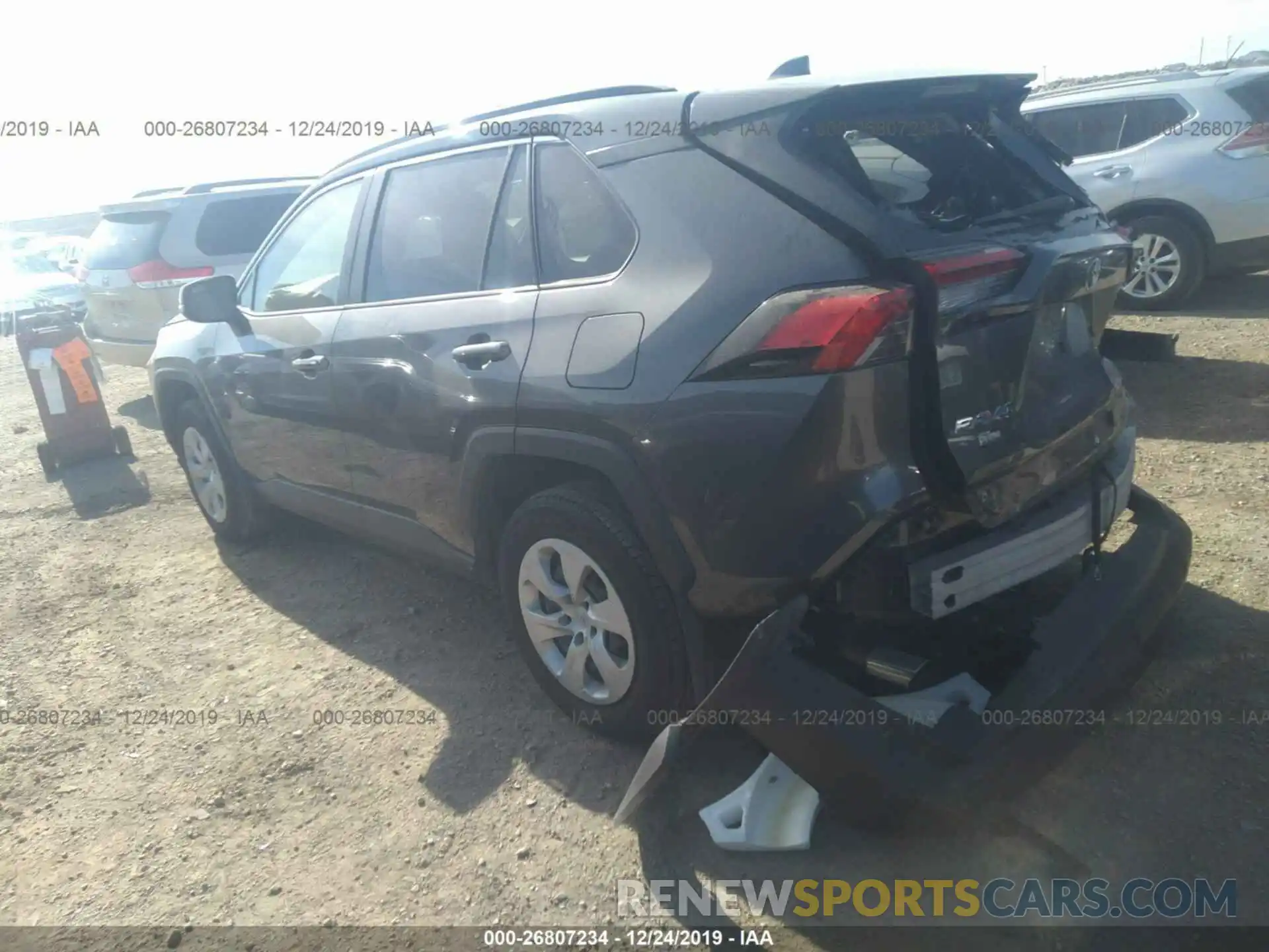 3 Photograph of a damaged car JTMG1RFV1KD012480 TOYOTA RAV4 2019