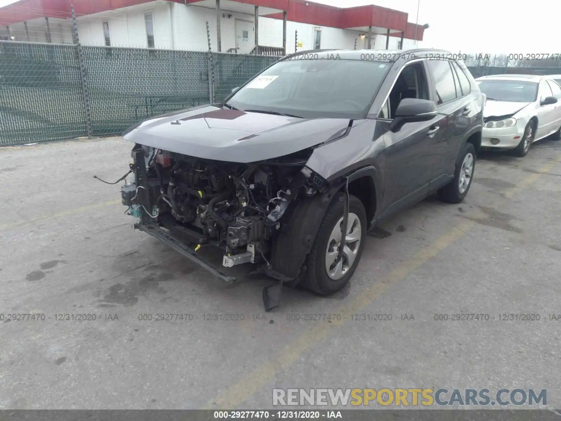 2 Фотография поврежденного автомобиля JTMG1RFV1KD505883 TOYOTA RAV4 2019