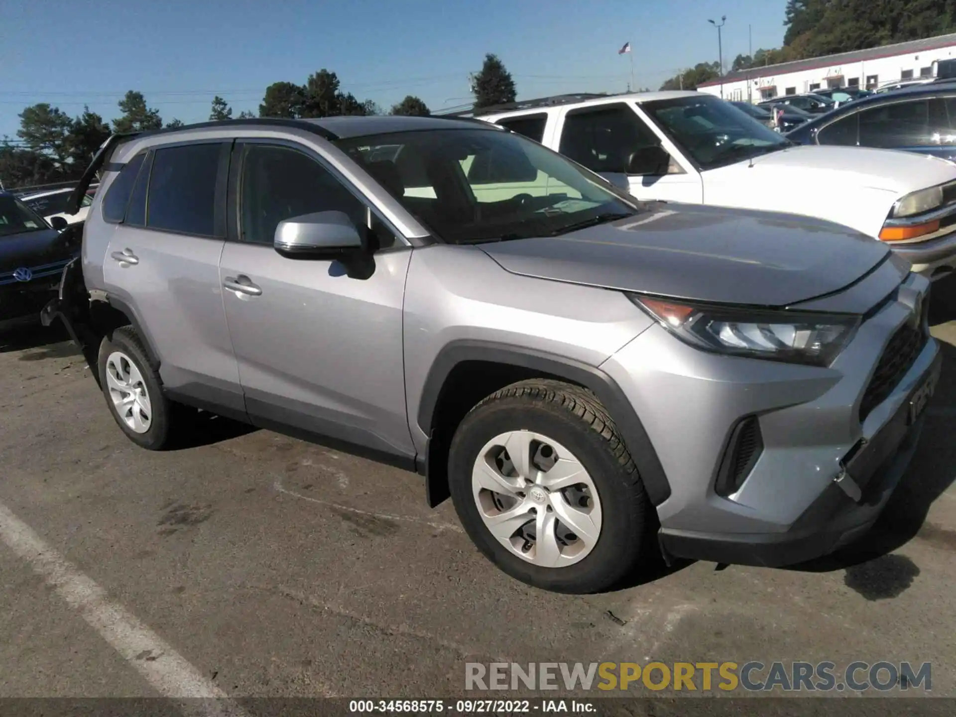 1 Photograph of a damaged car JTMG1RFV1KD507083 TOYOTA RAV4 2019