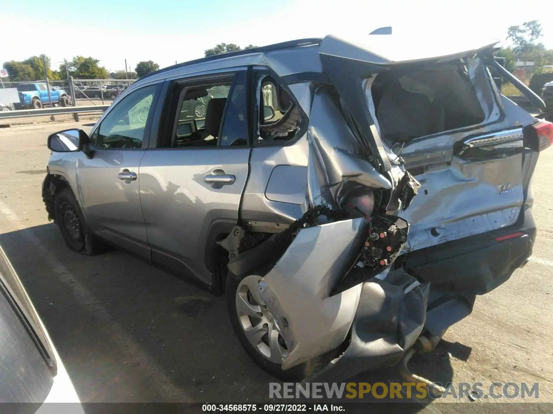 3 Photograph of a damaged car JTMG1RFV1KD507083 TOYOTA RAV4 2019