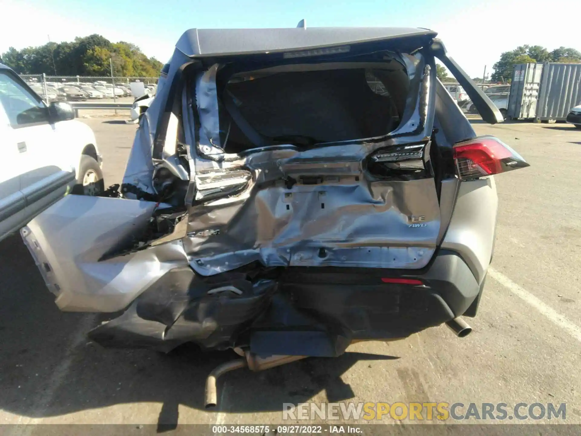 6 Photograph of a damaged car JTMG1RFV1KD507083 TOYOTA RAV4 2019