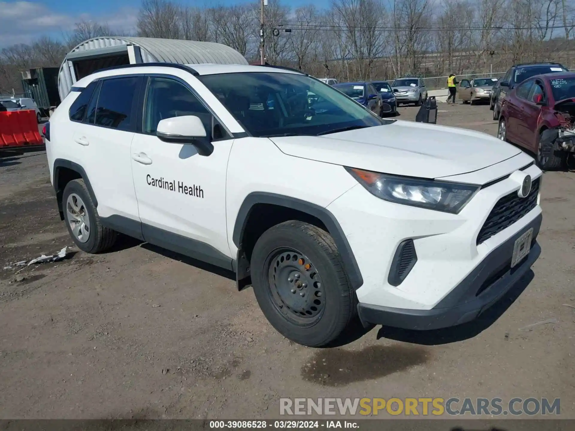 1 Photograph of a damaged car JTMG1RFV1KD514020 TOYOTA RAV4 2019