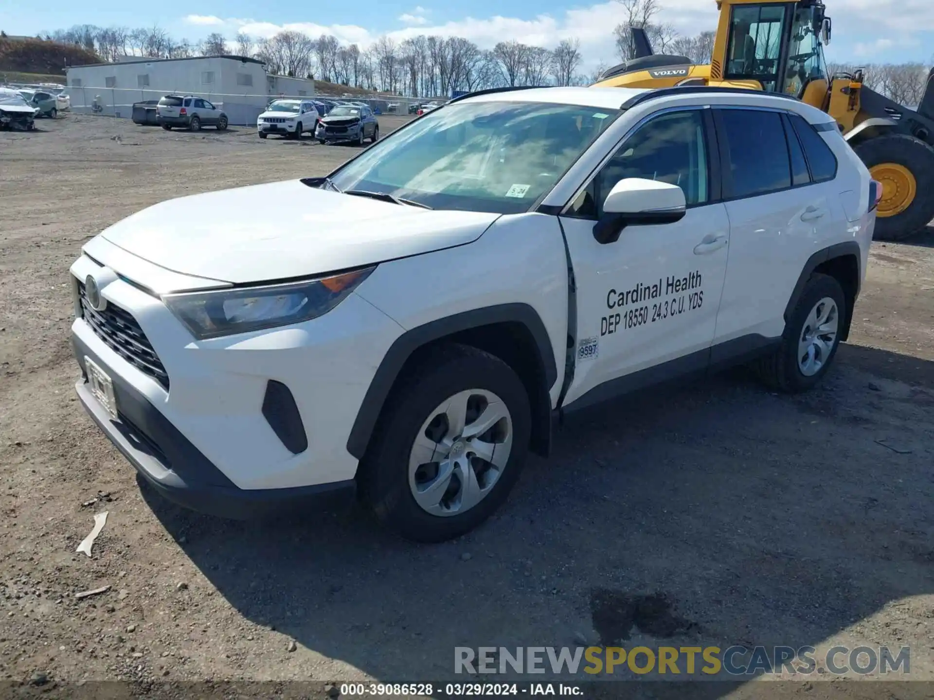 2 Photograph of a damaged car JTMG1RFV1KD514020 TOYOTA RAV4 2019