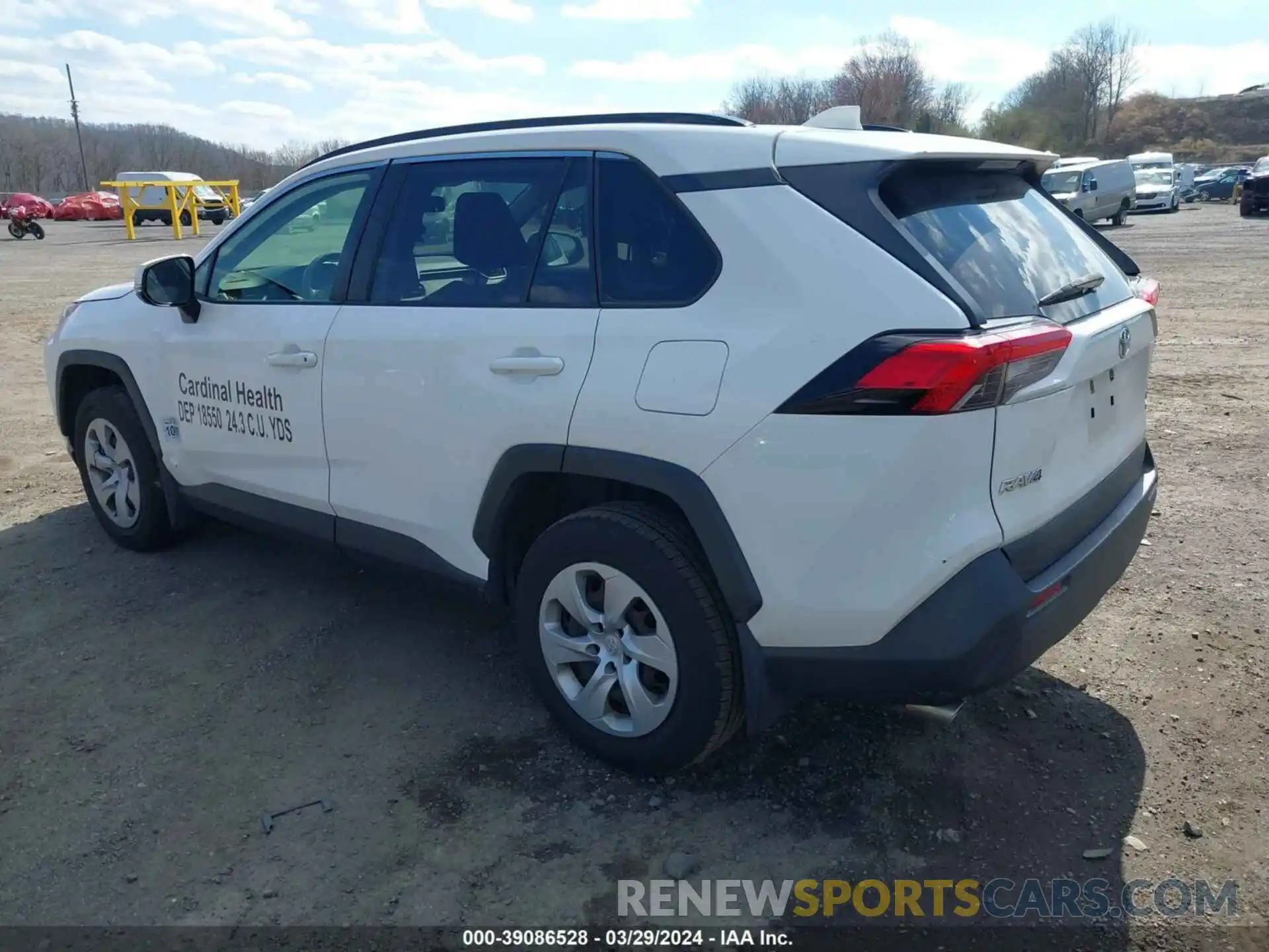 3 Photograph of a damaged car JTMG1RFV1KD514020 TOYOTA RAV4 2019