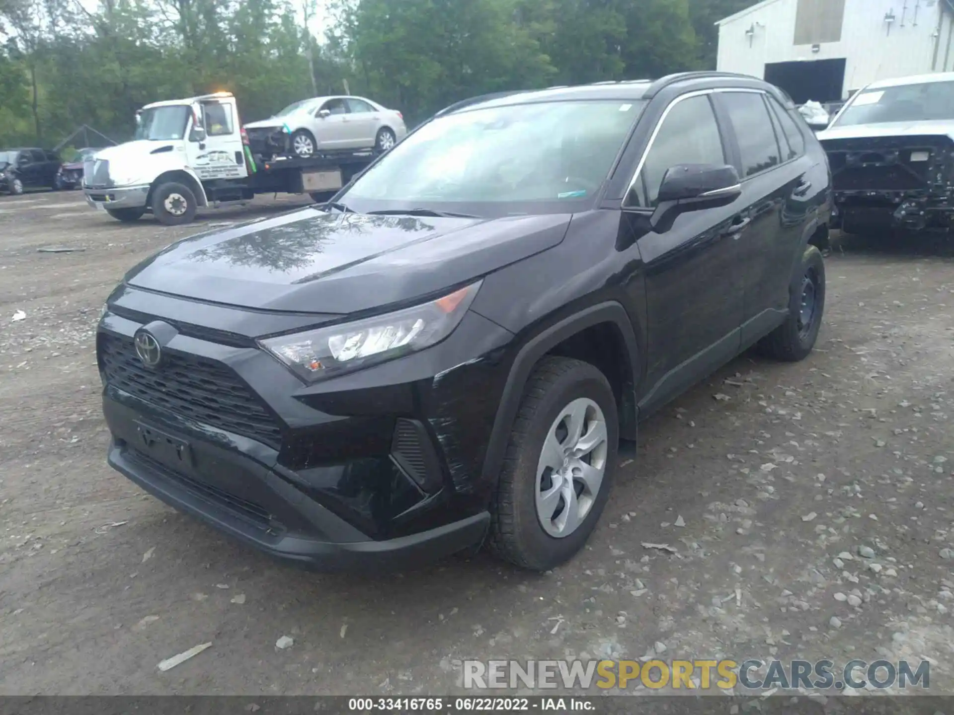 2 Photograph of a damaged car JTMG1RFV1KJ003957 TOYOTA RAV4 2019