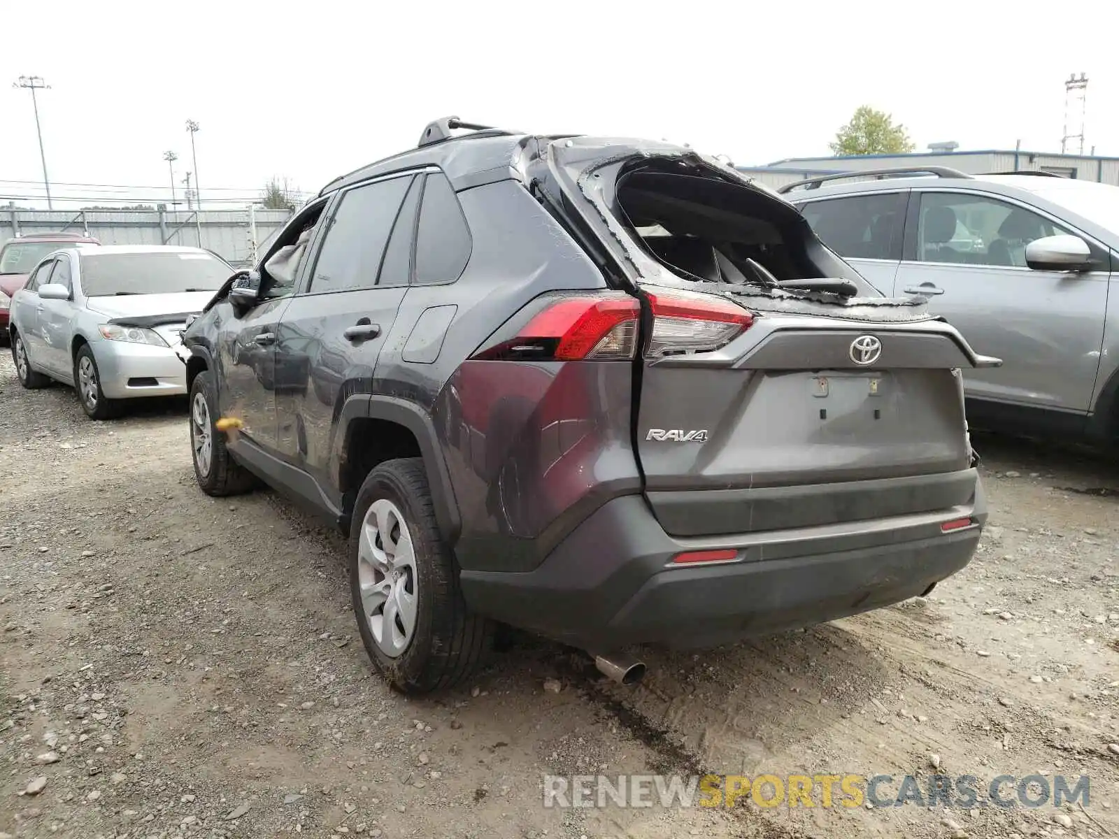 3 Фотография поврежденного автомобиля JTMG1RFV1KJ005529 TOYOTA RAV4 2019