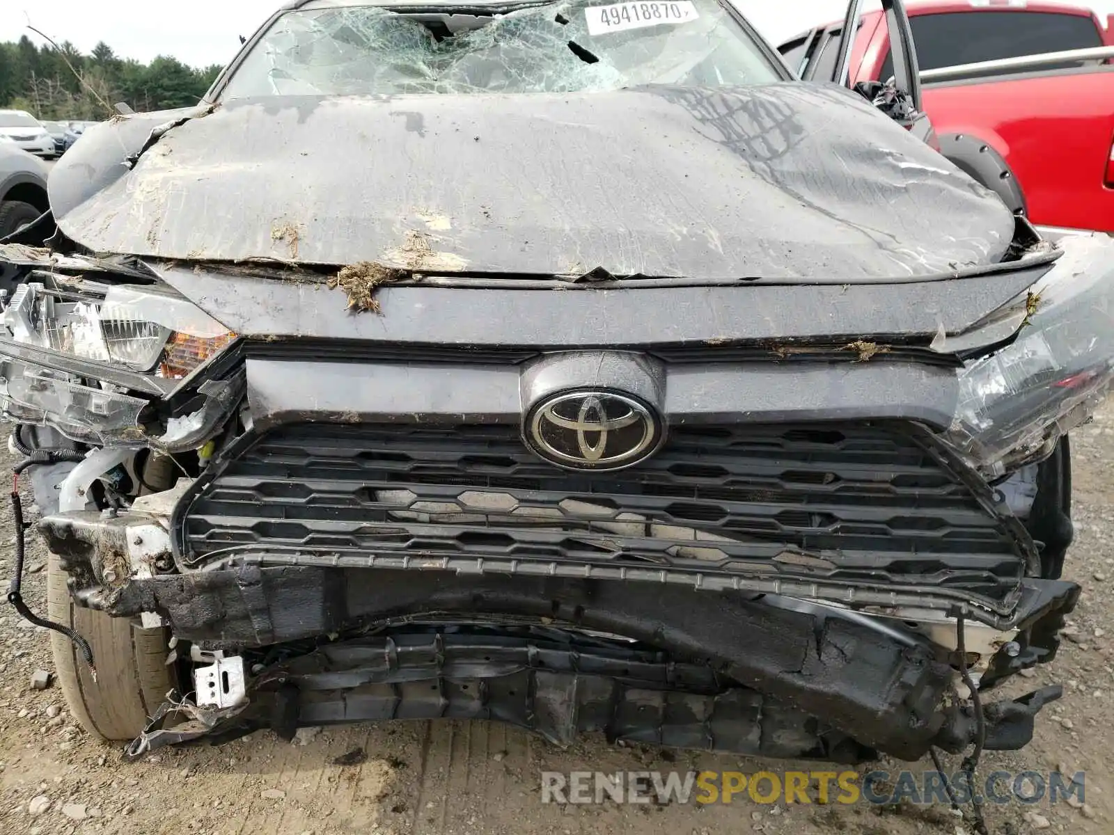 7 Photograph of a damaged car JTMG1RFV1KJ005529 TOYOTA RAV4 2019