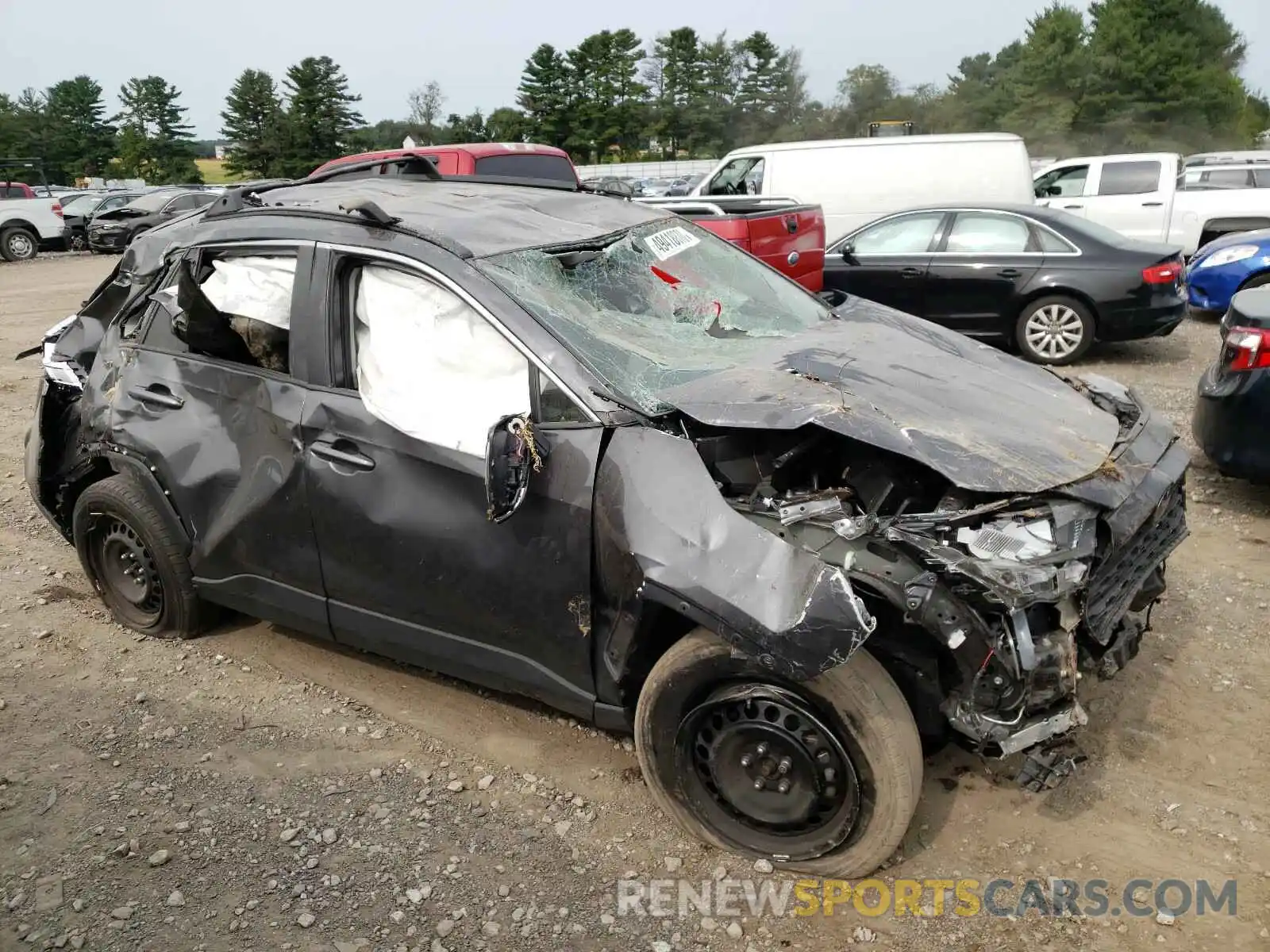 9 Photograph of a damaged car JTMG1RFV1KJ005529 TOYOTA RAV4 2019