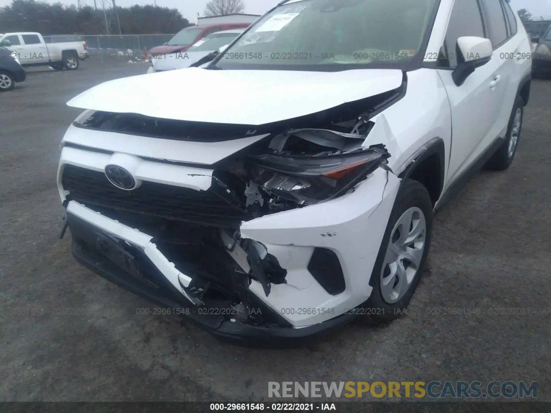 6 Photograph of a damaged car JTMG1RFV1KJ010326 TOYOTA RAV4 2019