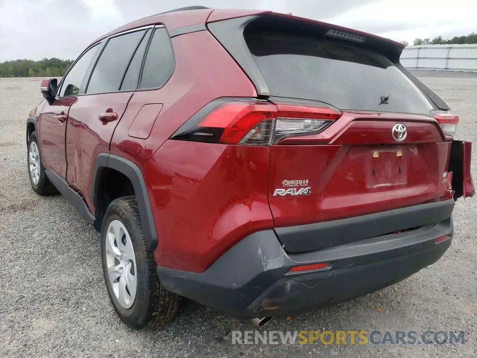 3 Photograph of a damaged car JTMG1RFV1KJ012271 TOYOTA RAV4 2019