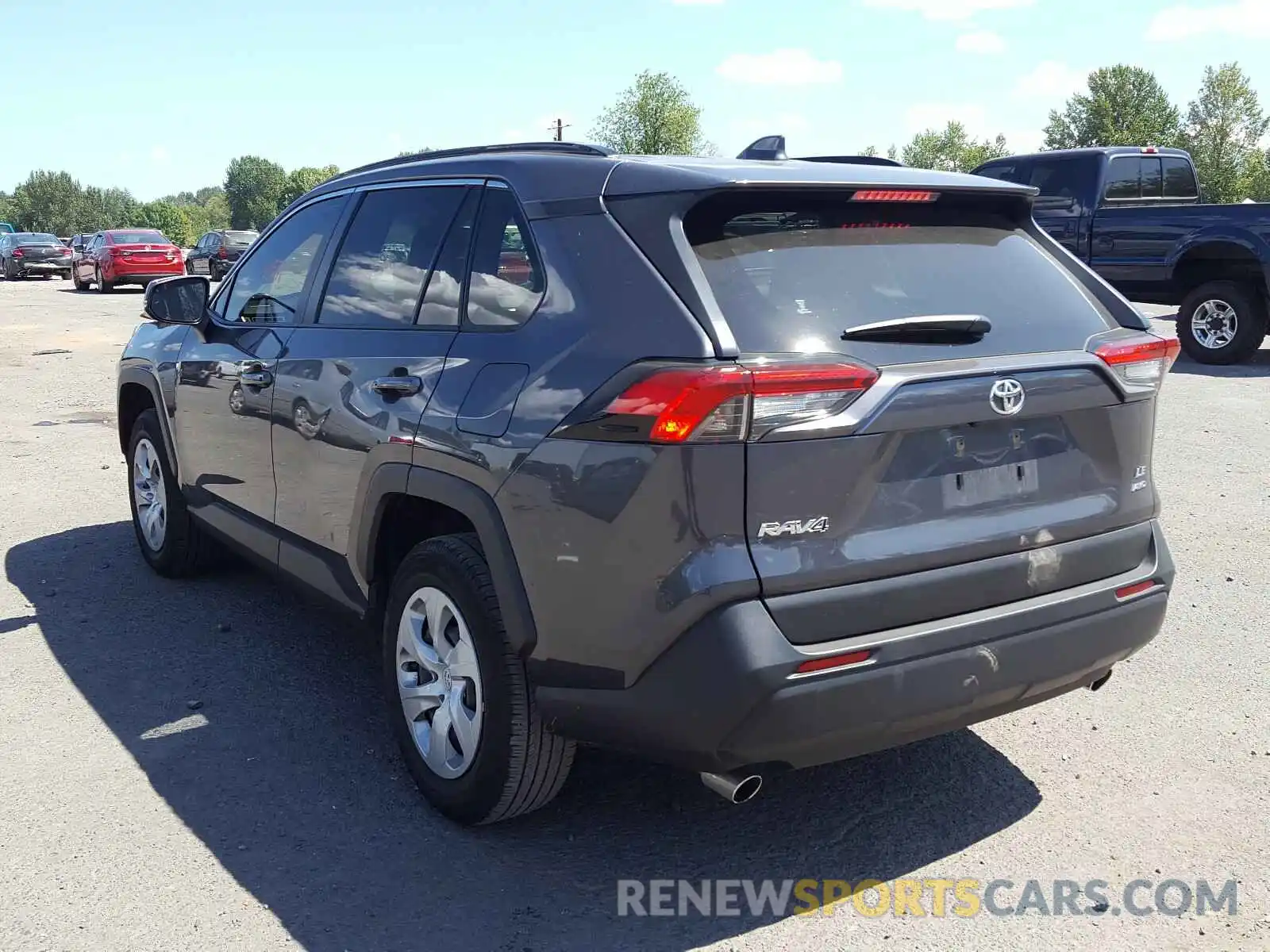 3 Photograph of a damaged car JTMG1RFV1KJ018605 TOYOTA RAV4 2019