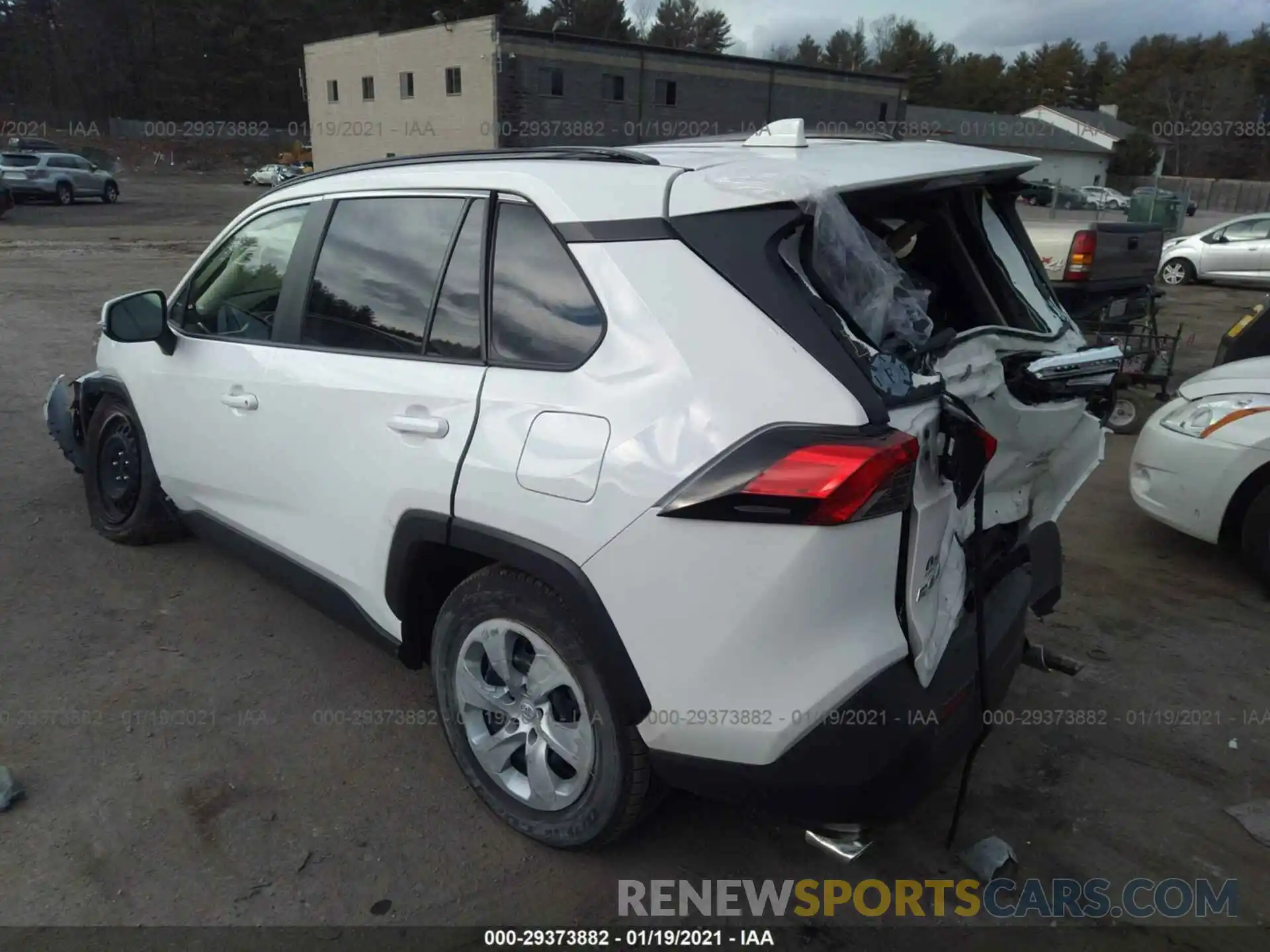 3 Фотография поврежденного автомобиля JTMG1RFV2KD004503 TOYOTA RAV4 2019