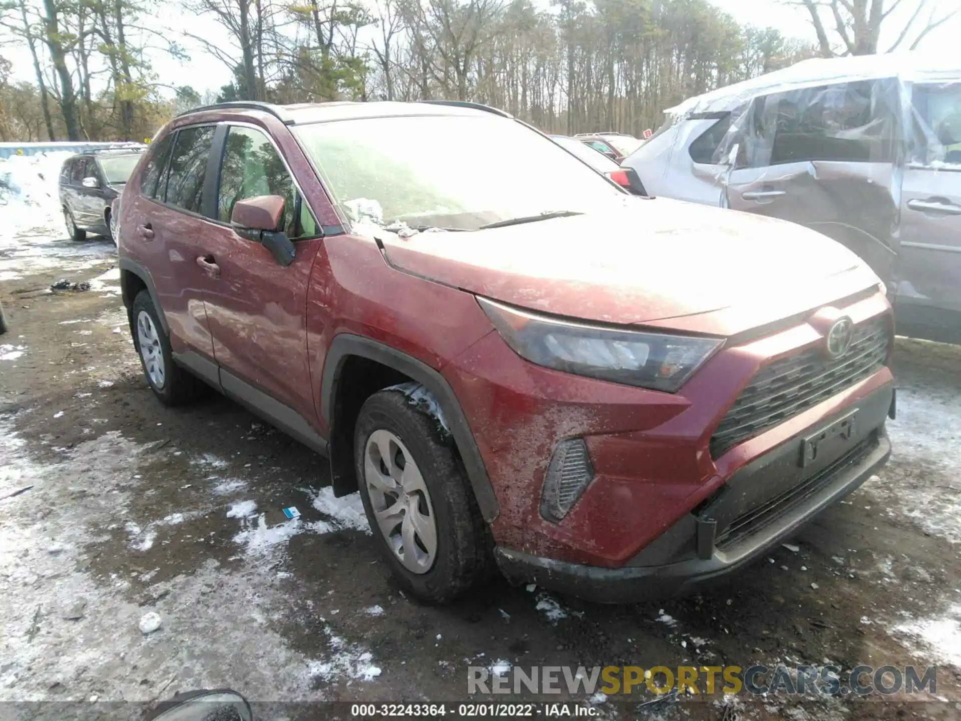 1 Фотография поврежденного автомобиля JTMG1RFV2KD006204 TOYOTA RAV4 2019