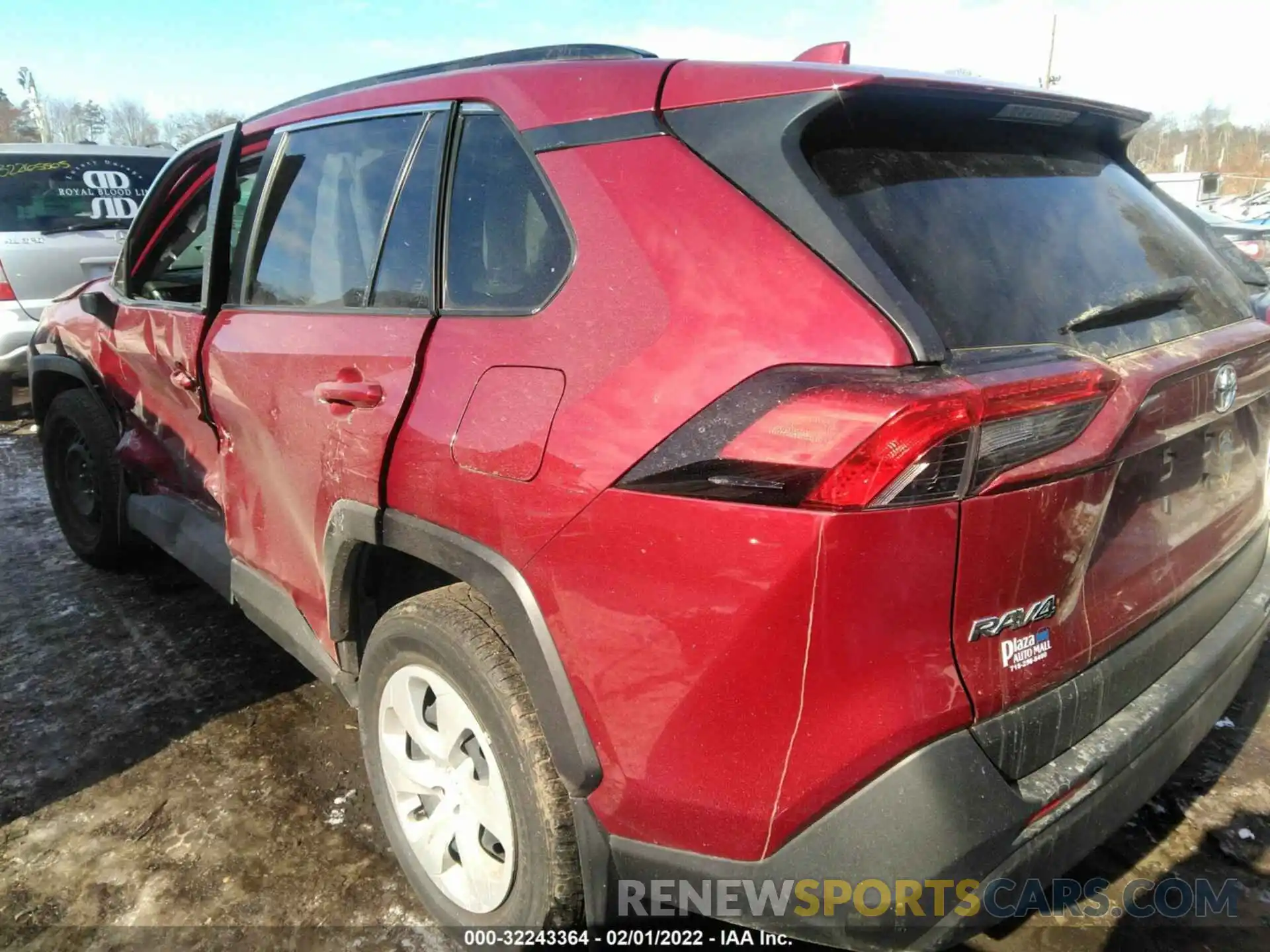 3 Photograph of a damaged car JTMG1RFV2KD006204 TOYOTA RAV4 2019