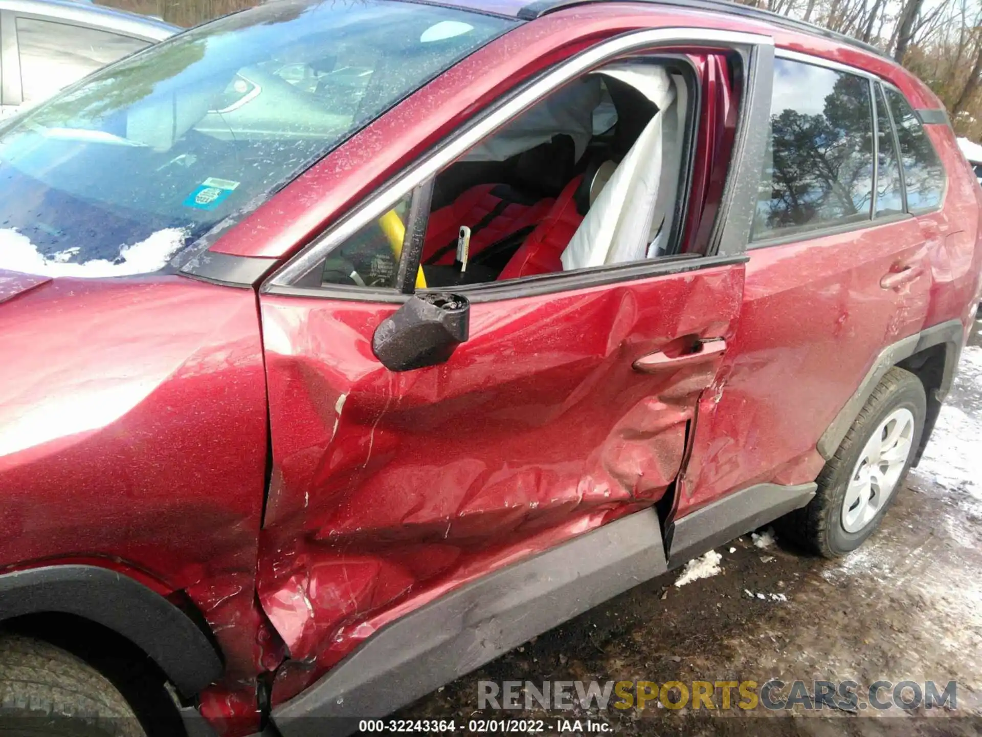 6 Photograph of a damaged car JTMG1RFV2KD006204 TOYOTA RAV4 2019