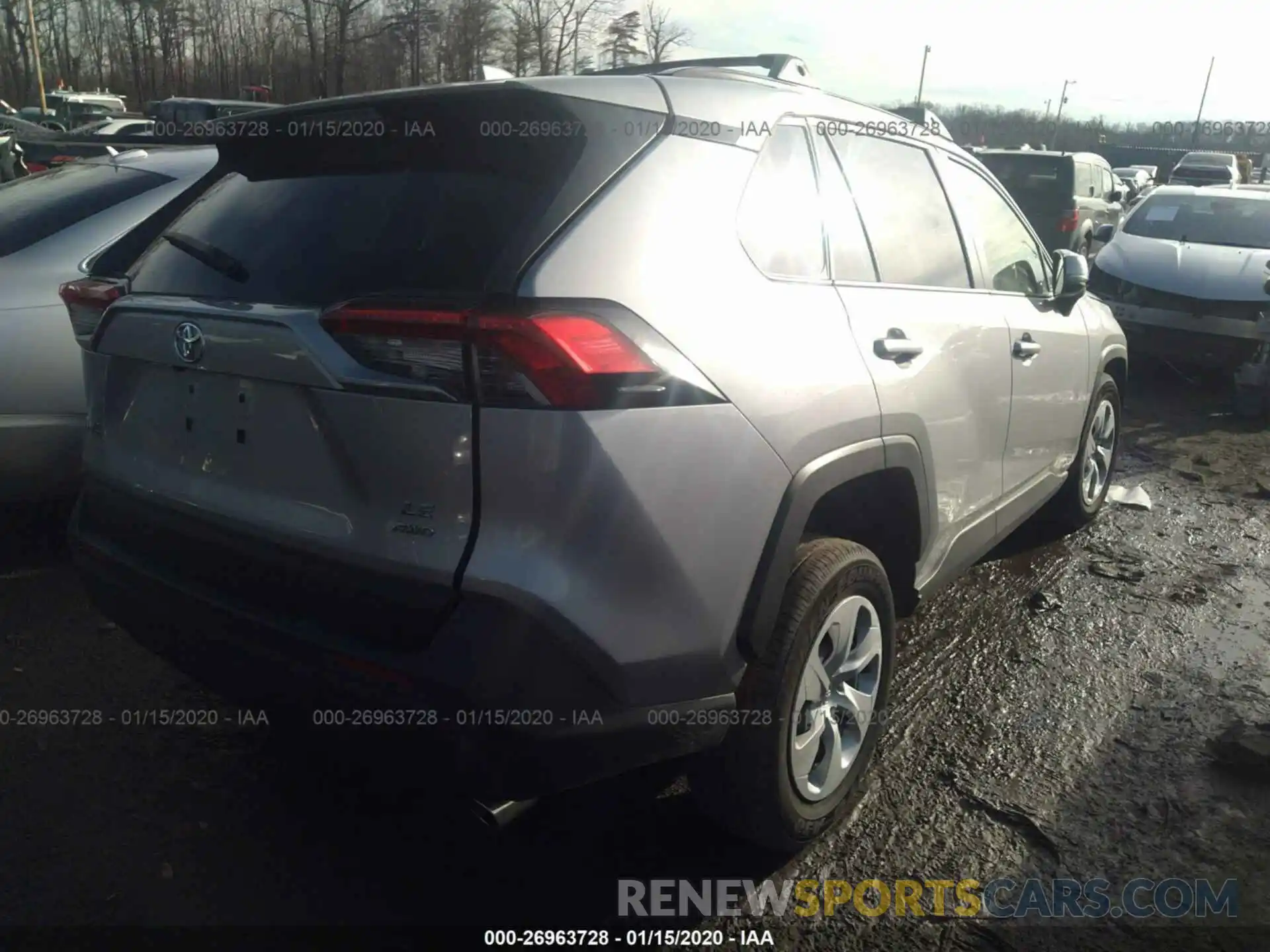 4 Фотография поврежденного автомобиля JTMG1RFV2KD008857 TOYOTA RAV4 2019