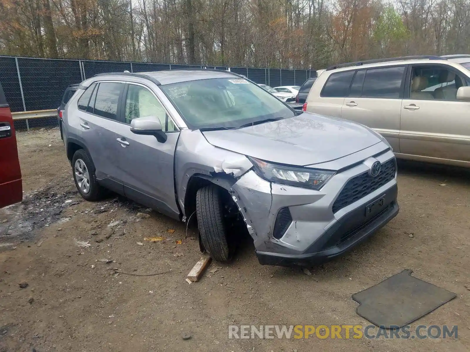 1 Фотография поврежденного автомобиля JTMG1RFV2KD010768 TOYOTA RAV4 2019