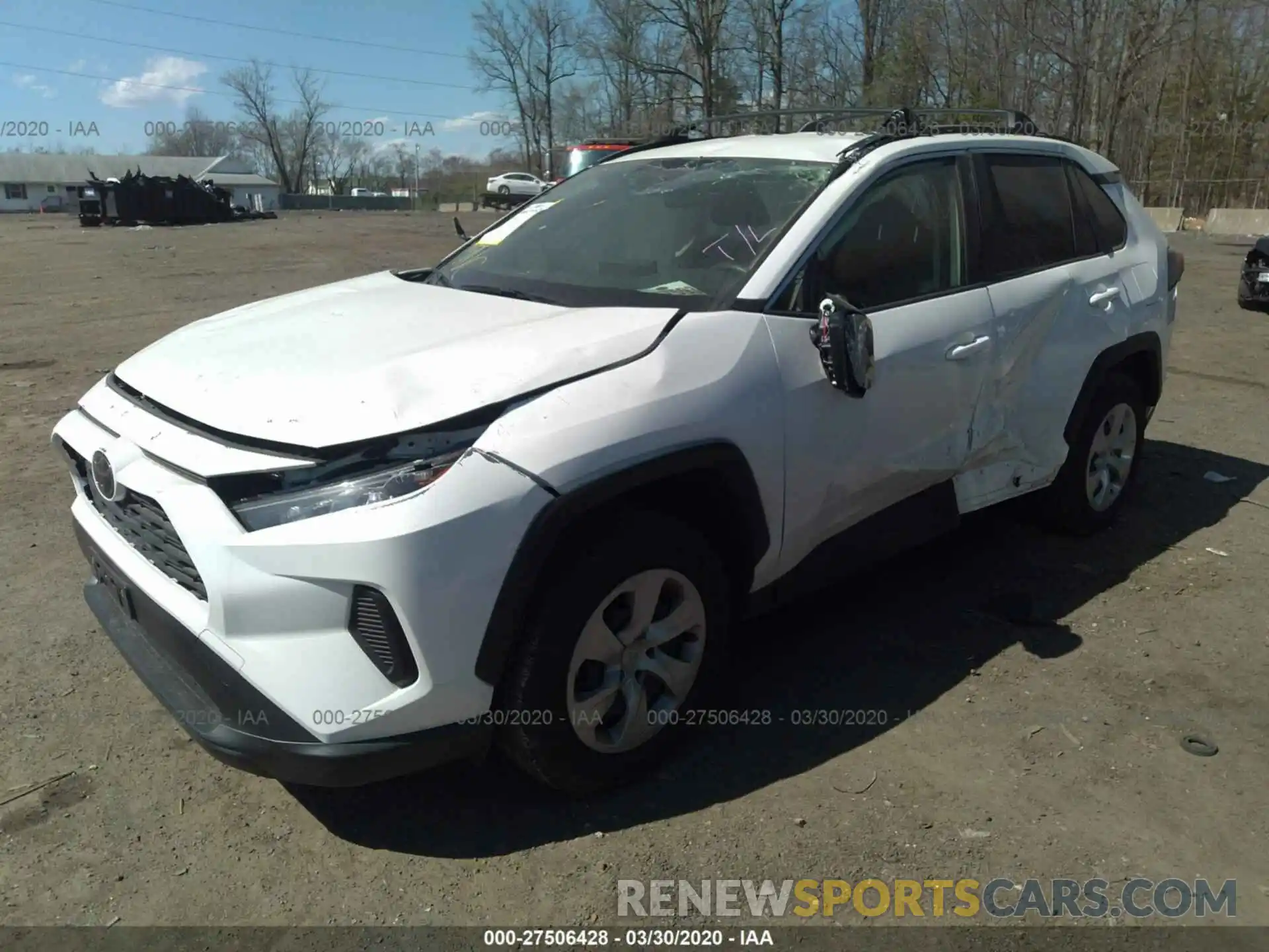 2 Photograph of a damaged car JTMG1RFV2KD020846 TOYOTA RAV4 2019