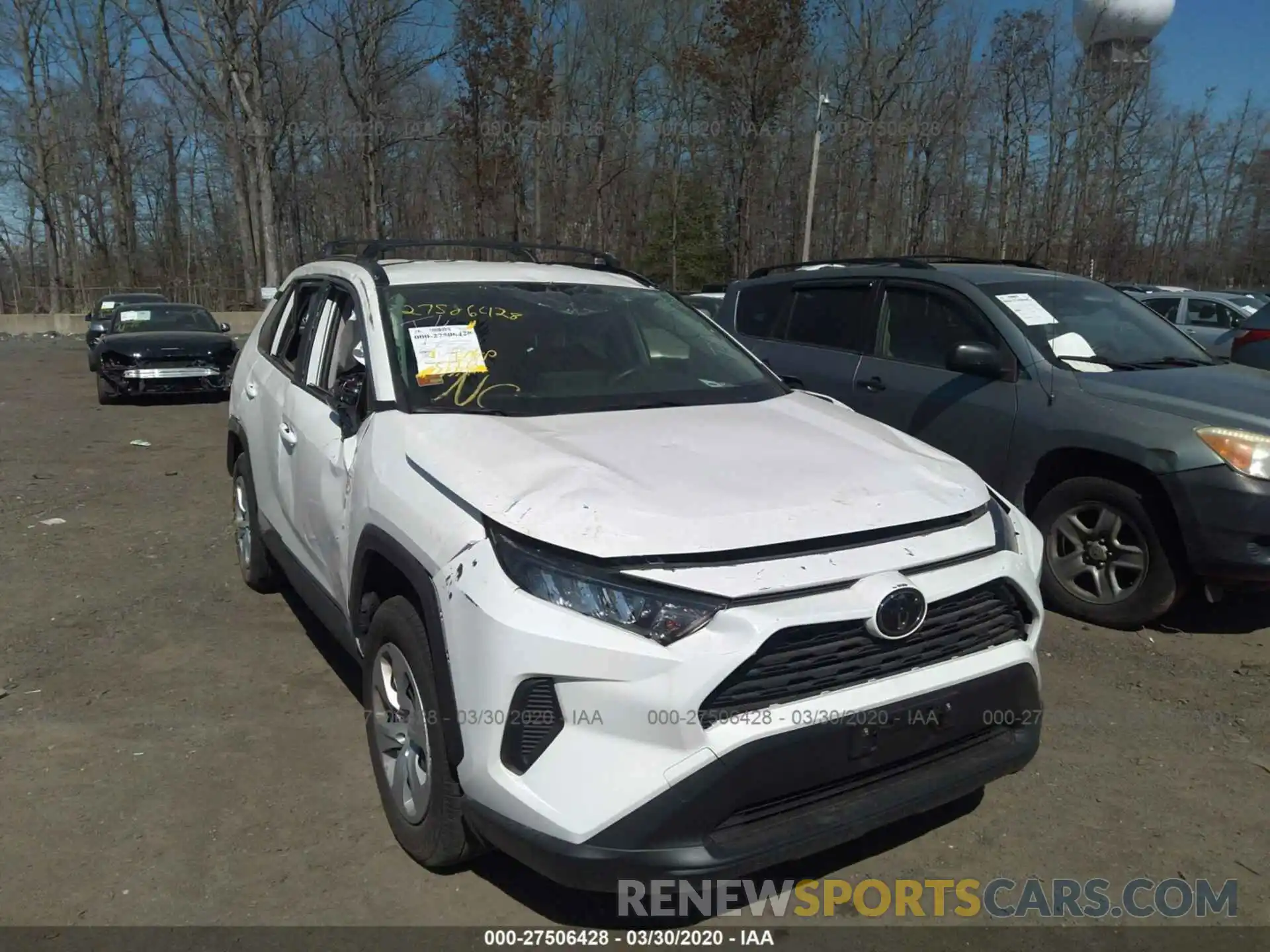 6 Фотография поврежденного автомобиля JTMG1RFV2KD020846 TOYOTA RAV4 2019