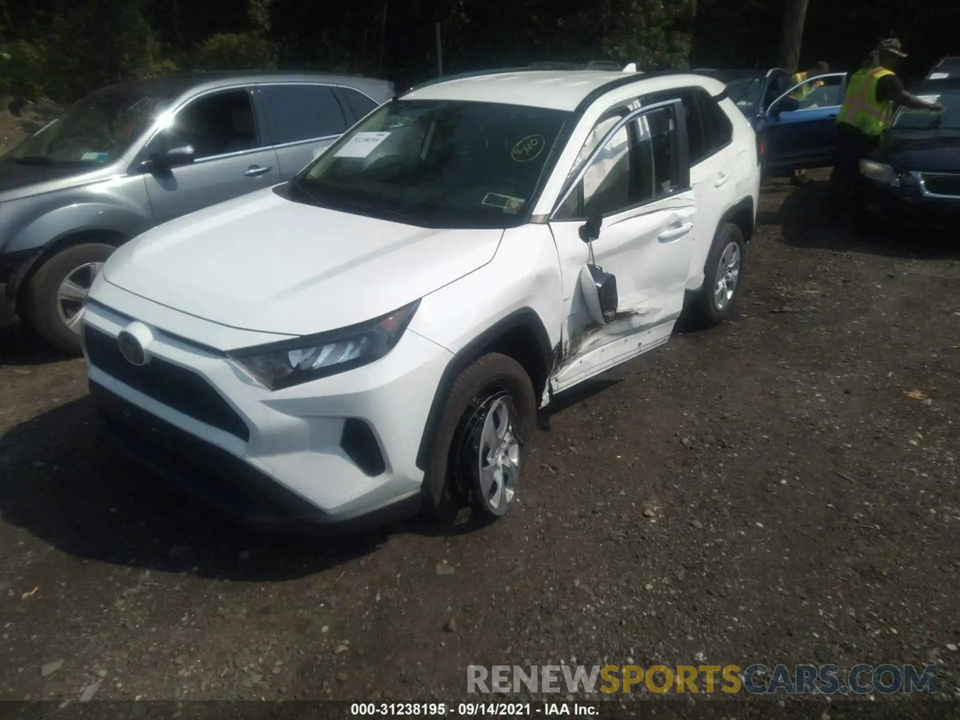 6 Photograph of a damaged car JTMG1RFV2KD022435 TOYOTA RAV4 2019