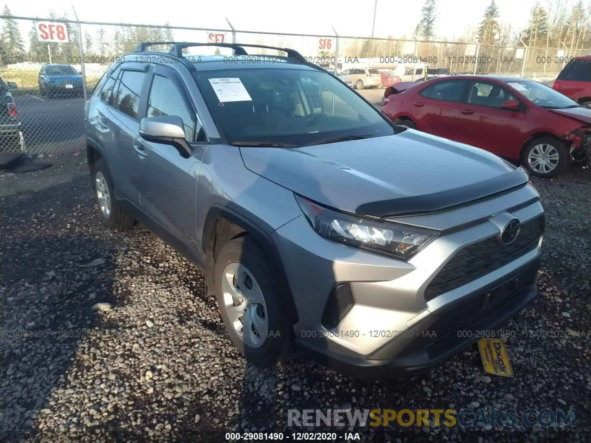 1 Photograph of a damaged car JTMG1RFV2KD500644 TOYOTA RAV4 2019