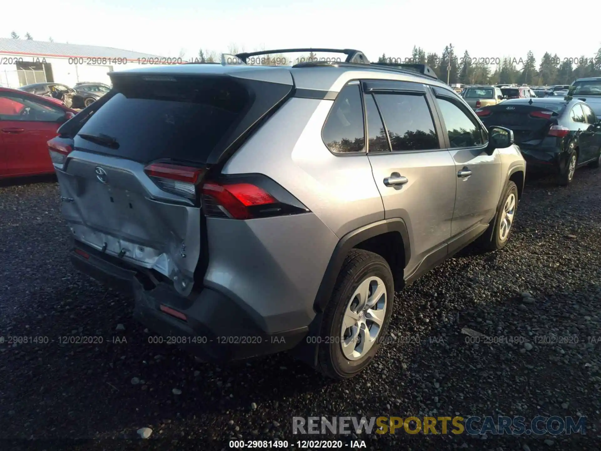 4 Photograph of a damaged car JTMG1RFV2KD500644 TOYOTA RAV4 2019