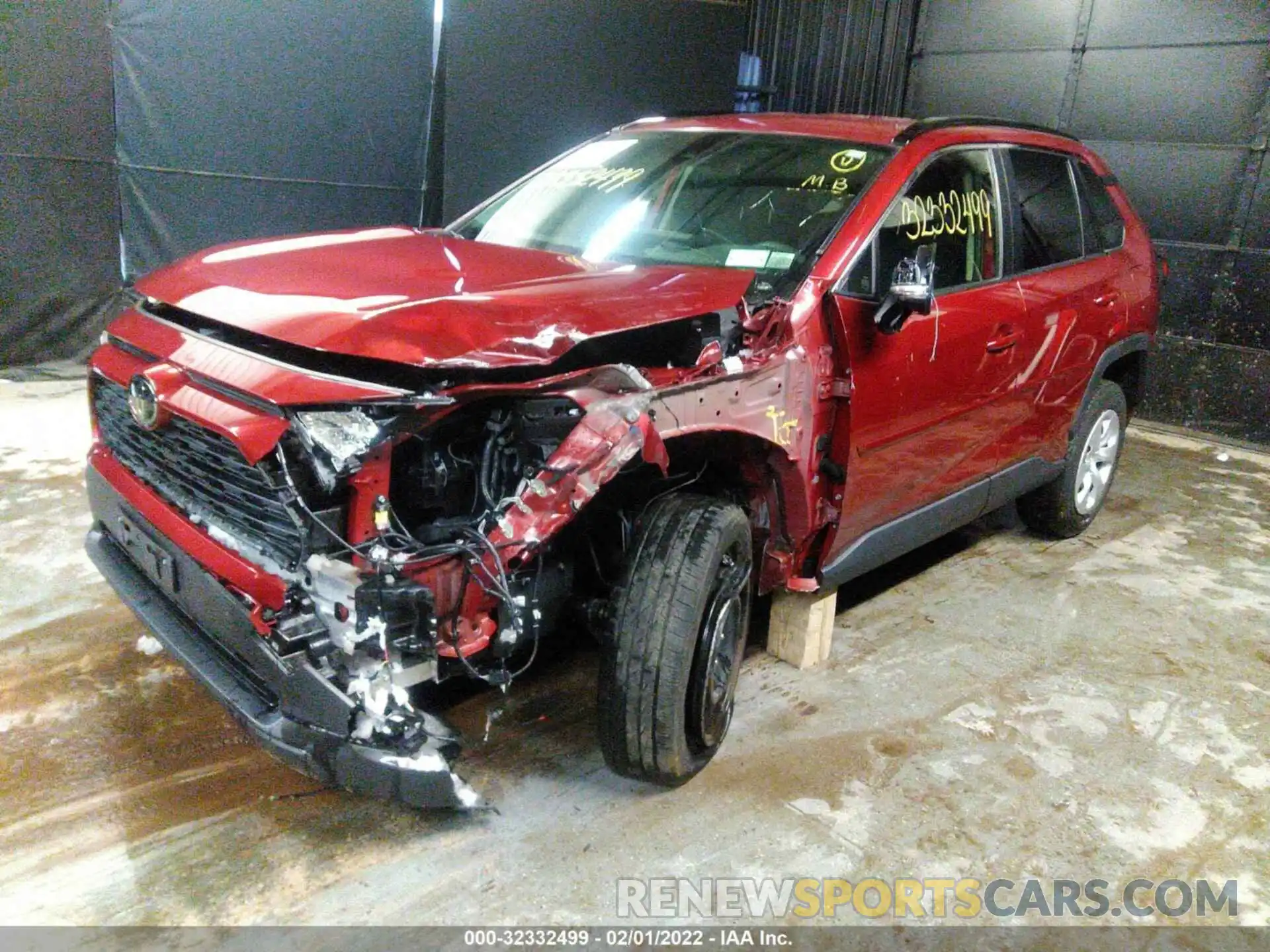 2 Photograph of a damaged car JTMG1RFV2KD507416 TOYOTA RAV4 2019