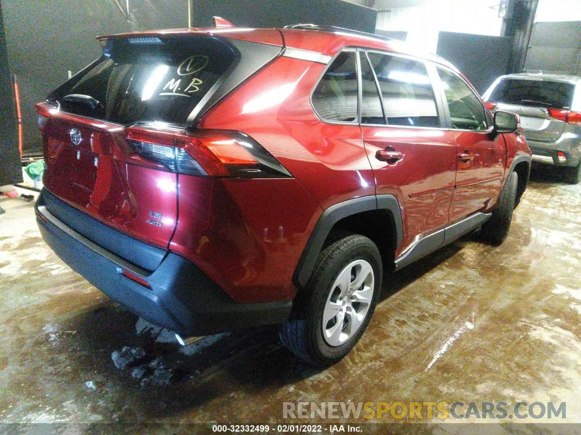 4 Фотография поврежденного автомобиля JTMG1RFV2KD507416 TOYOTA RAV4 2019