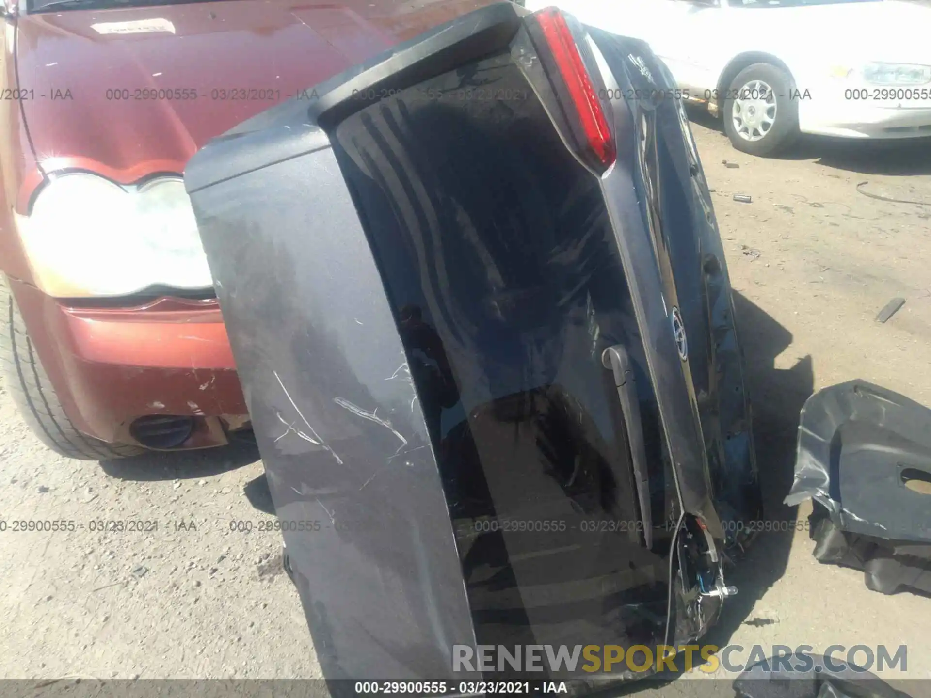 12 Photograph of a damaged car JTMG1RFV2KJ006821 TOYOTA RAV4 2019