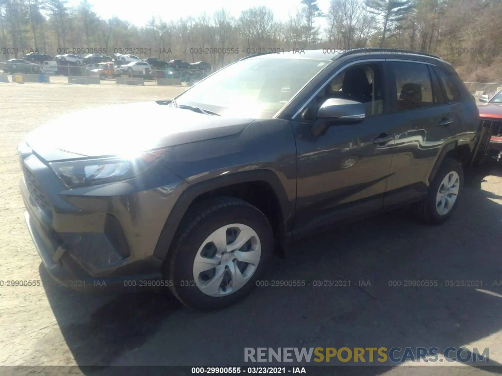 2 Photograph of a damaged car JTMG1RFV2KJ006821 TOYOTA RAV4 2019