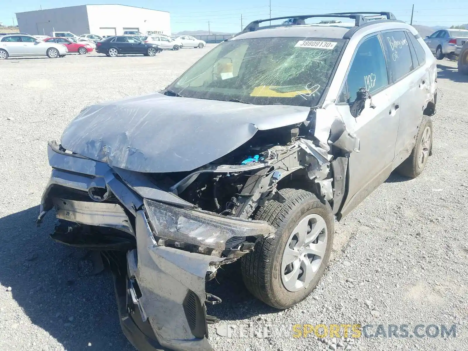 2 Photograph of a damaged car JTMG1RFV2KJ016149 TOYOTA RAV4 2019