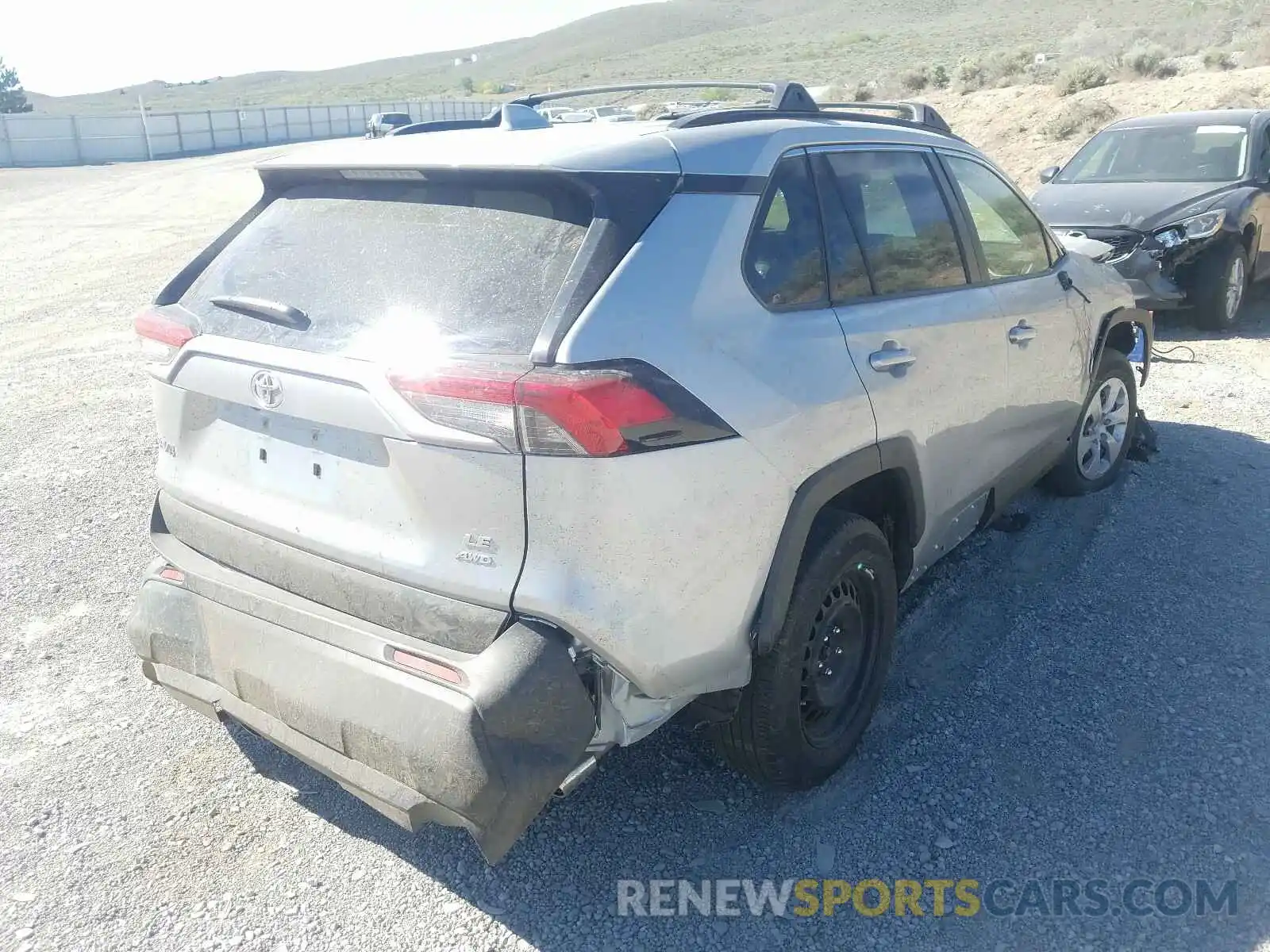 4 Photograph of a damaged car JTMG1RFV2KJ016149 TOYOTA RAV4 2019