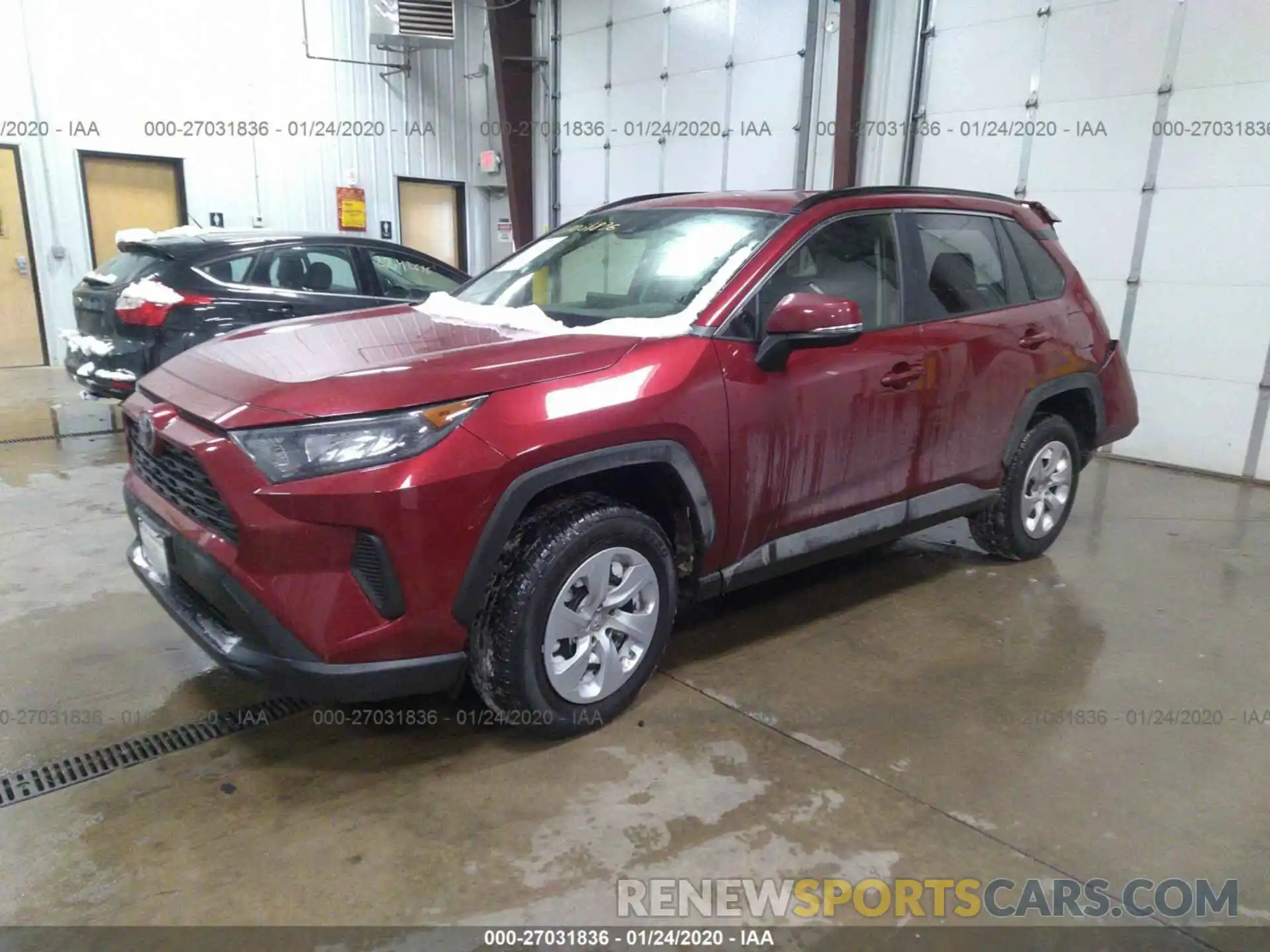 2 Фотография поврежденного автомобиля JTMG1RFV2KJ025126 TOYOTA RAV4 2019