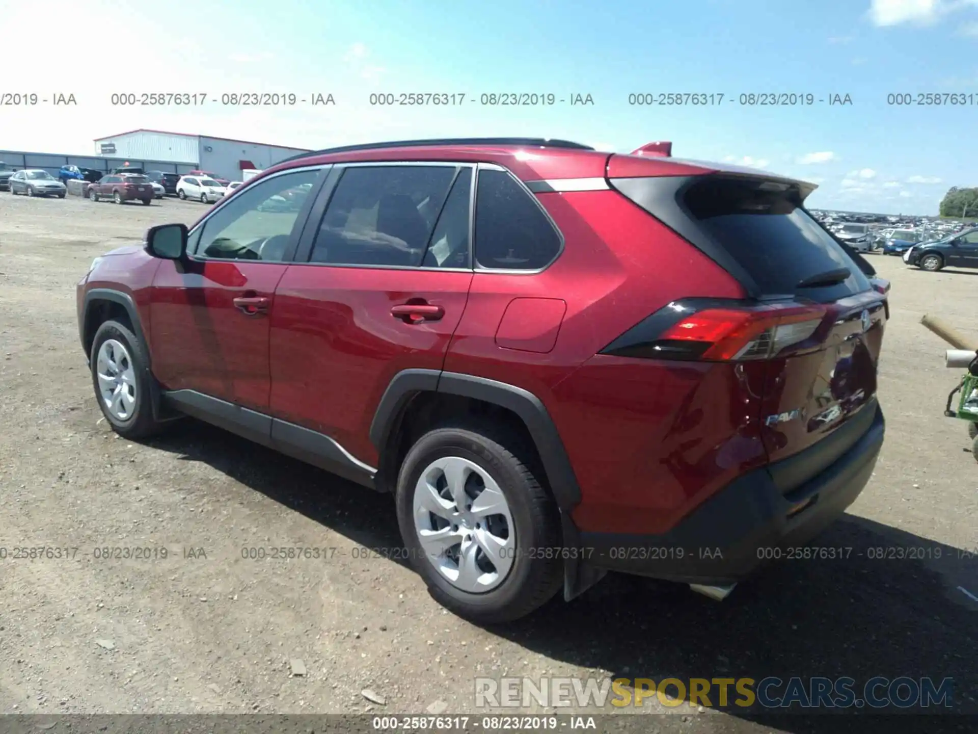 3 Фотография поврежденного автомобиля JTMG1RFV3KD010472 TOYOTA RAV4 2019