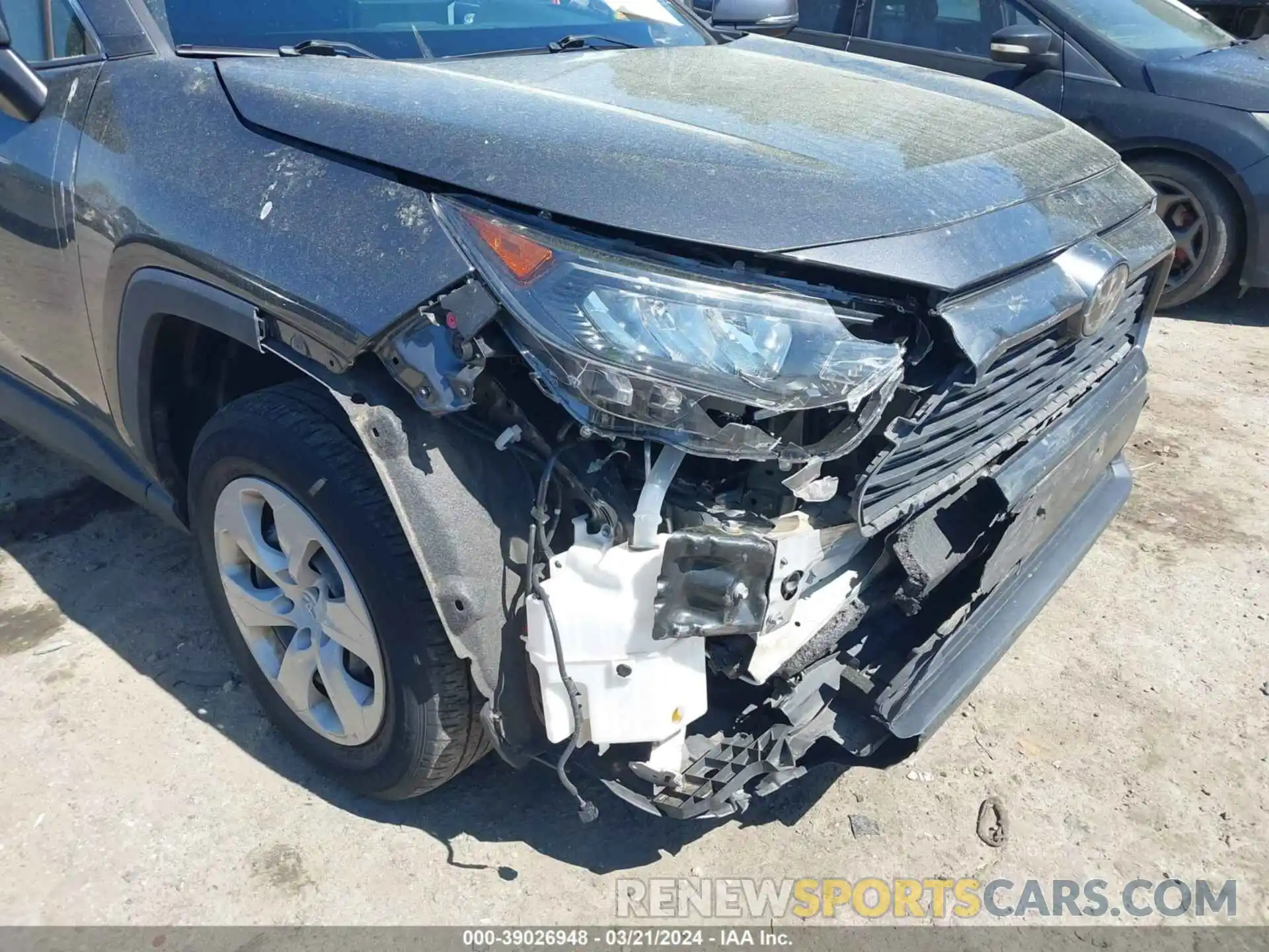 6 Photograph of a damaged car JTMG1RFV3KD016434 TOYOTA RAV4 2019