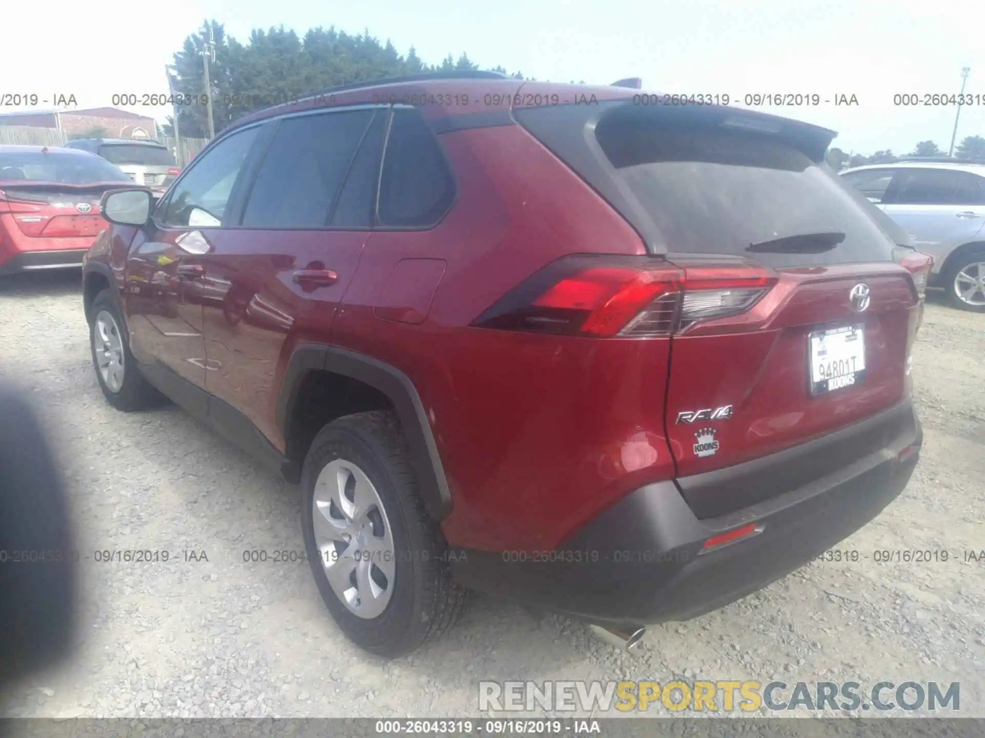 3 Photograph of a damaged car JTMG1RFV3KD022850 TOYOTA RAV4 2019